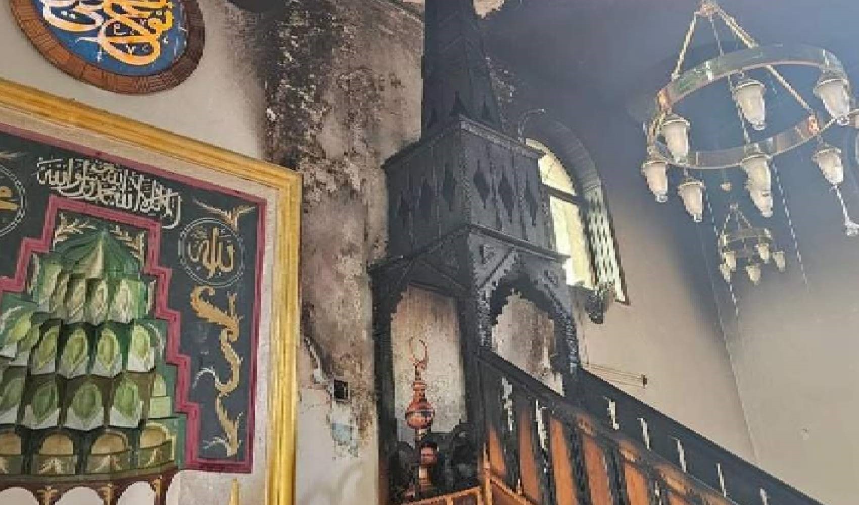 Kosova’daki Mamuşa Merkez Cami'nde yangın çıktı