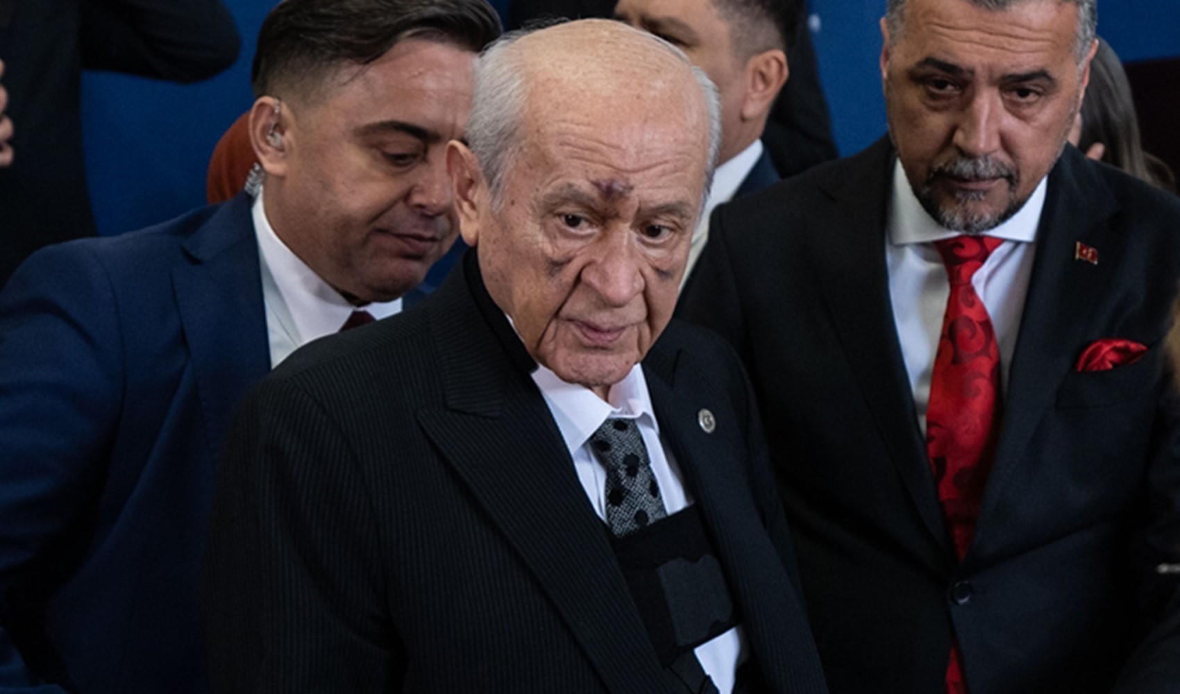 MHP lideri Devlet Bahçeli, partisinin genel merkezinden ayrıldı