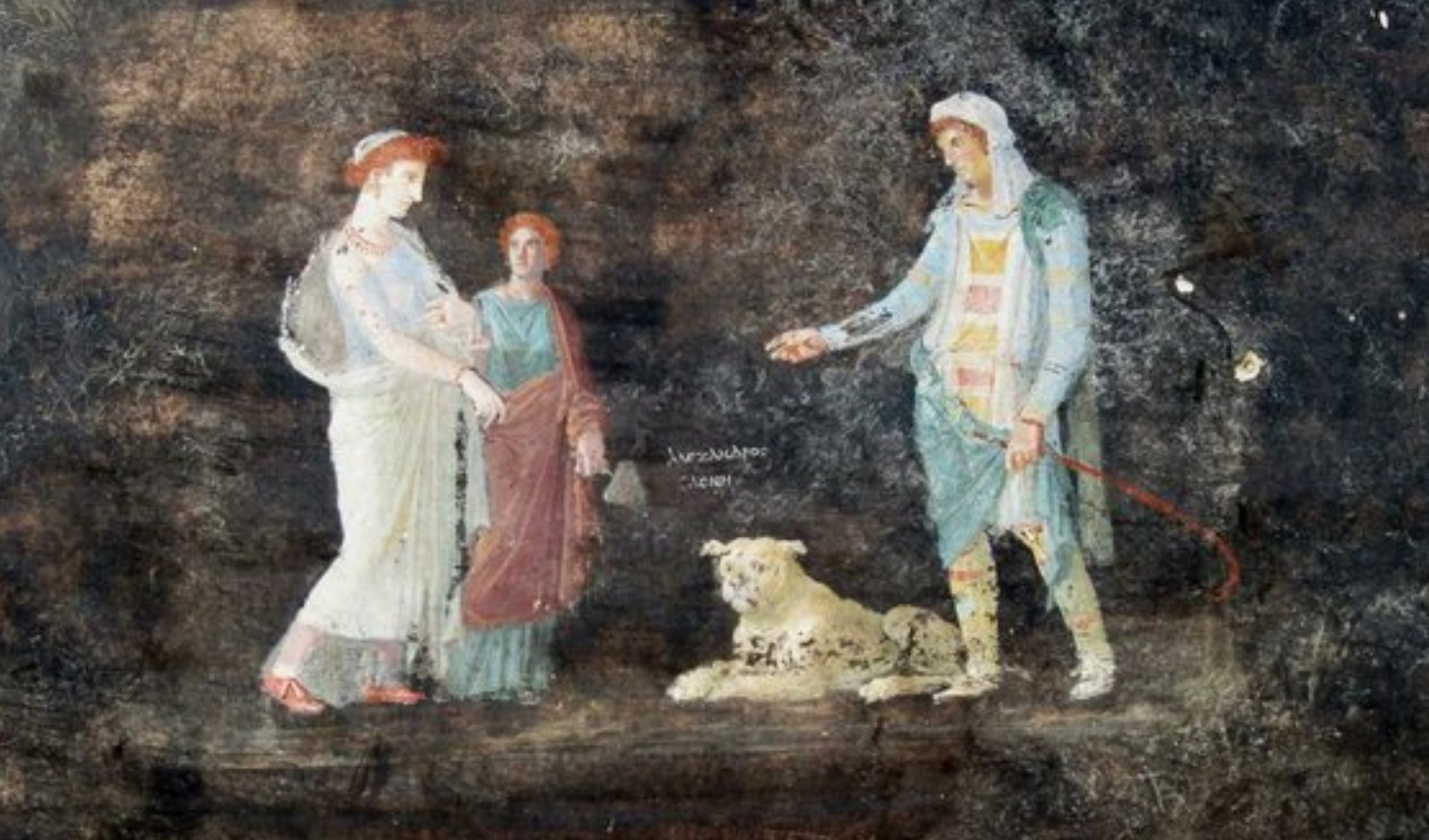 Pompei'de yeni keşif: İlyada Destanı'nda geçen mitolojik figürleri içeren freskler bulundu