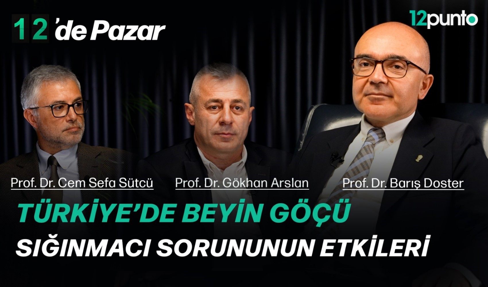 12’de Pazar’ın üçüncü bölümü yayında: Türkiye’de beyin göçü ve sığınmacı sorununun etkileri