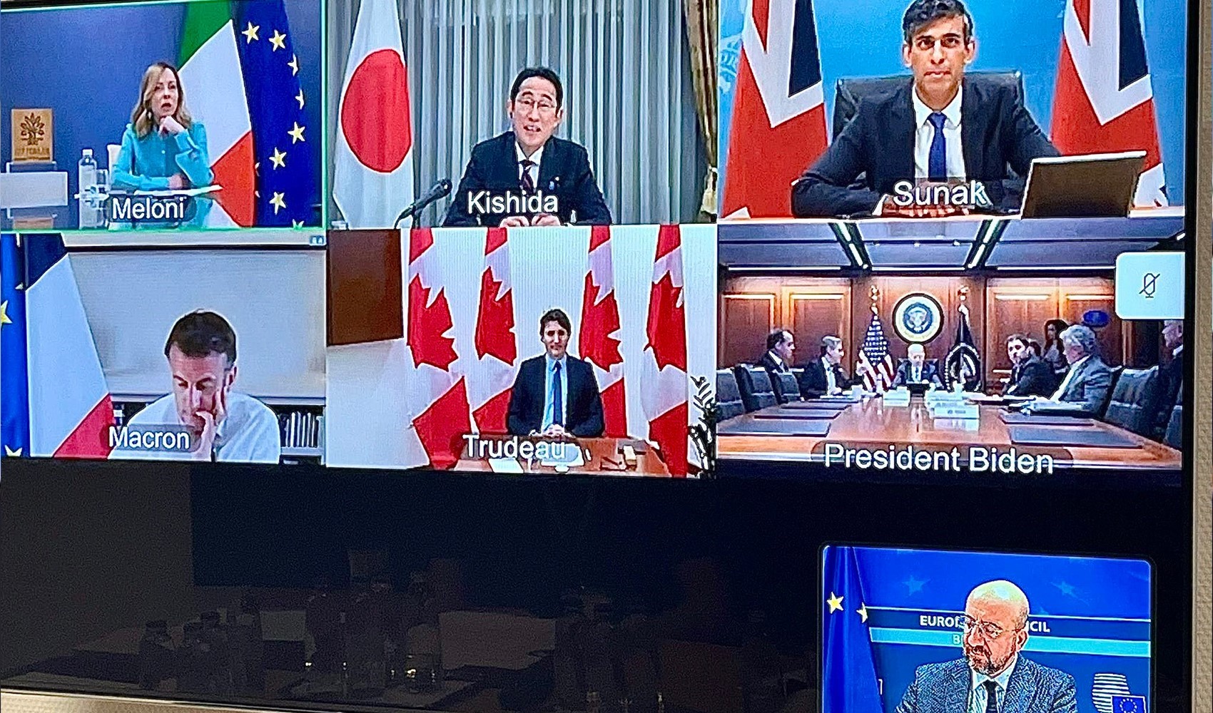 G7 liderleri video konferans ile toplandı: İran için ortak açıklama