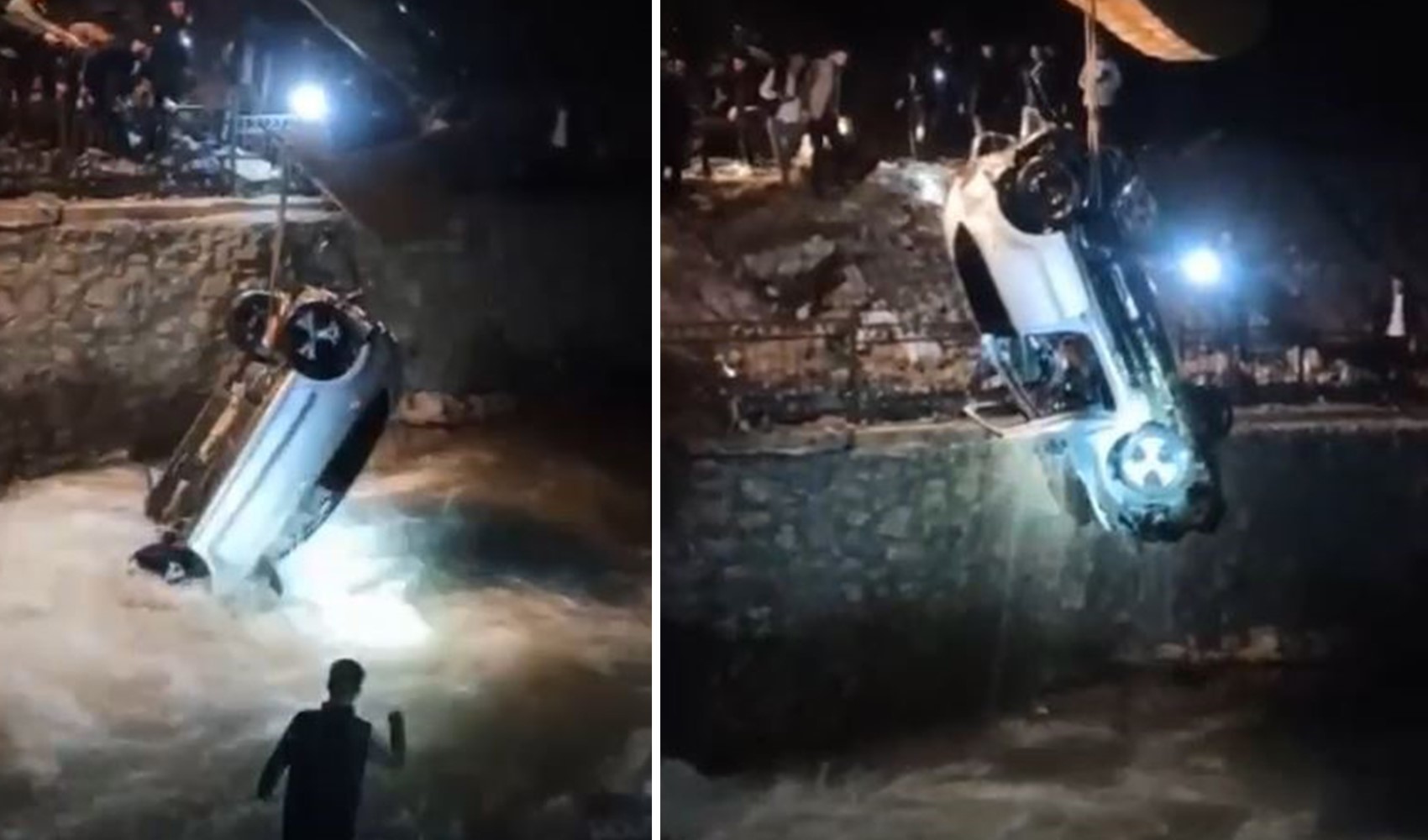 Şırnak'ta feci kaza: Kontrolden çıkan otomobil dereye uçtu! 4 ölü, 1 yaralı