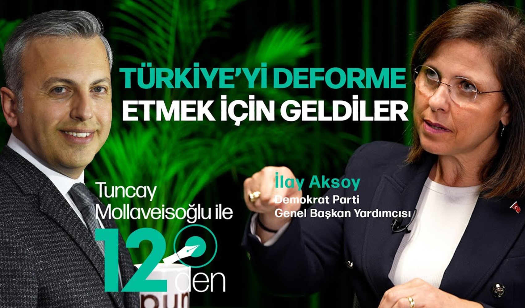 DP'li İlay Aksoy'dan Tuncay Mollaveisoğlu'na çarpıcı açıklamalar! Türkiye Türklerin olmaktan çıkacak mı?