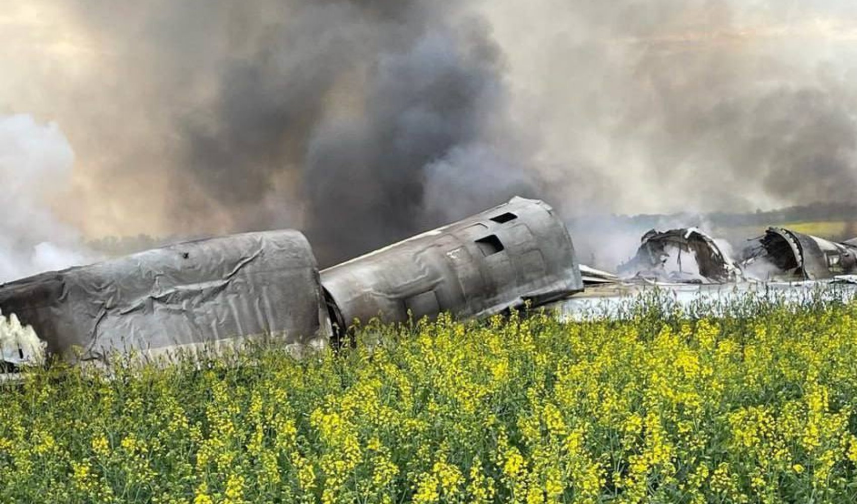 Rusya’nın Stavropol bölgesinde 'Tu-22M3' bombardıman uçağı düştü