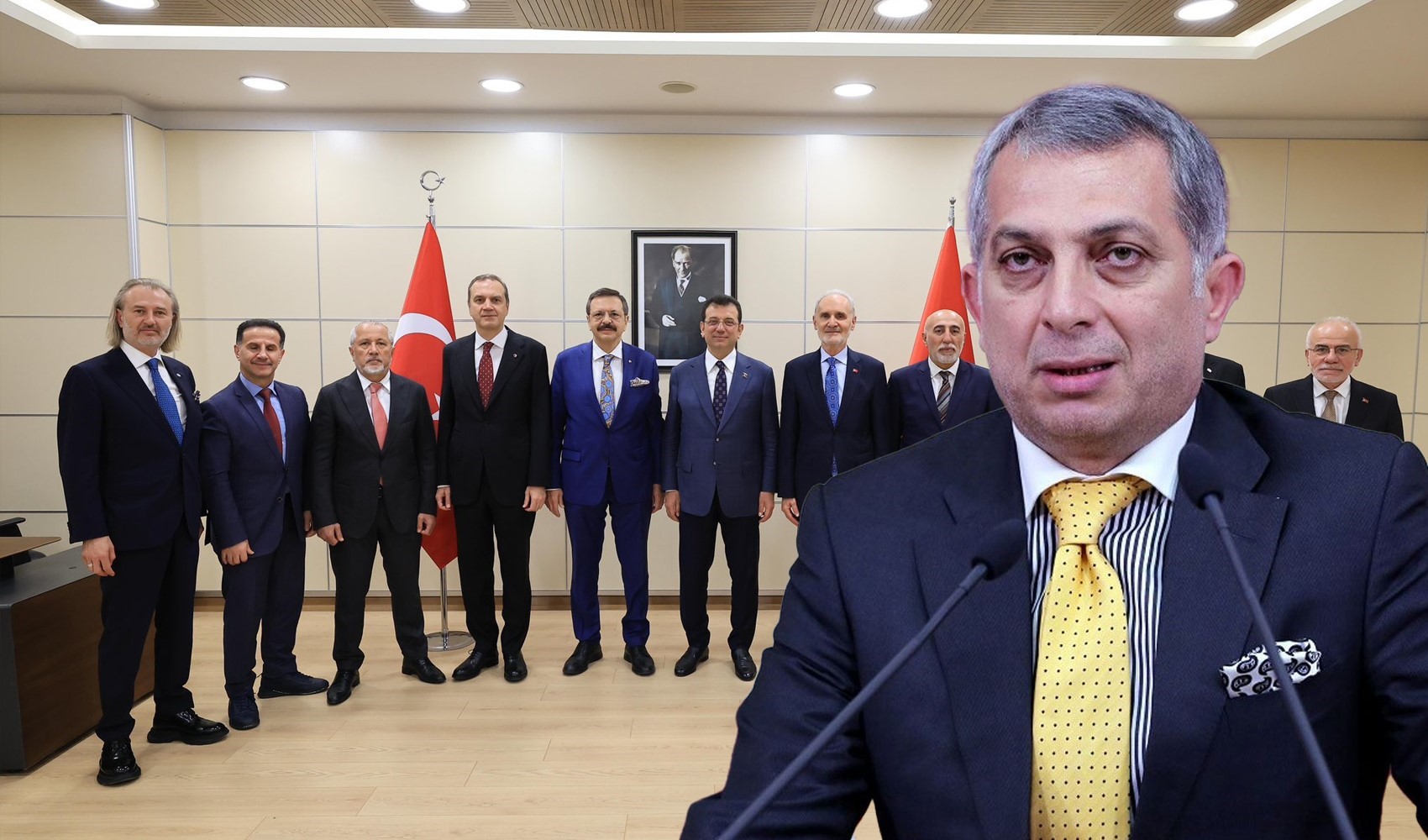 AKP'li Metin Külünk'ten İmamoğlu ile görüşen Rifat Hisarcıklıoğlu'na tepki