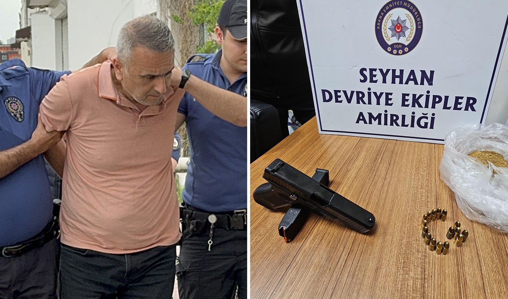 Araçta 28 gram sentetik uyuşturucu ele geçirildi: Adana'da polise silah çeken belediye yetkilisi hakkında karar!