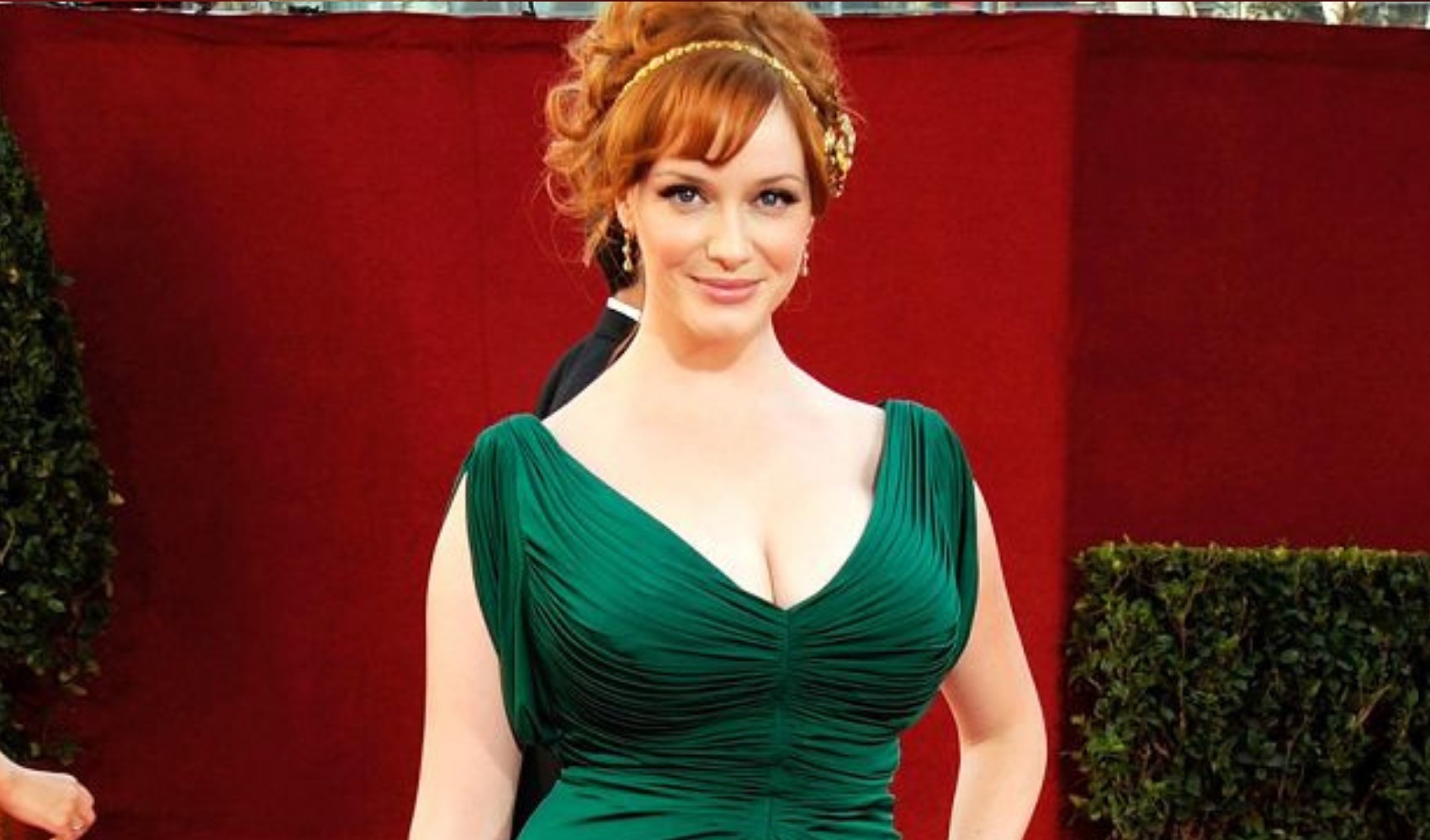 Ünlü oyuncu Christina Hendricks evlendi