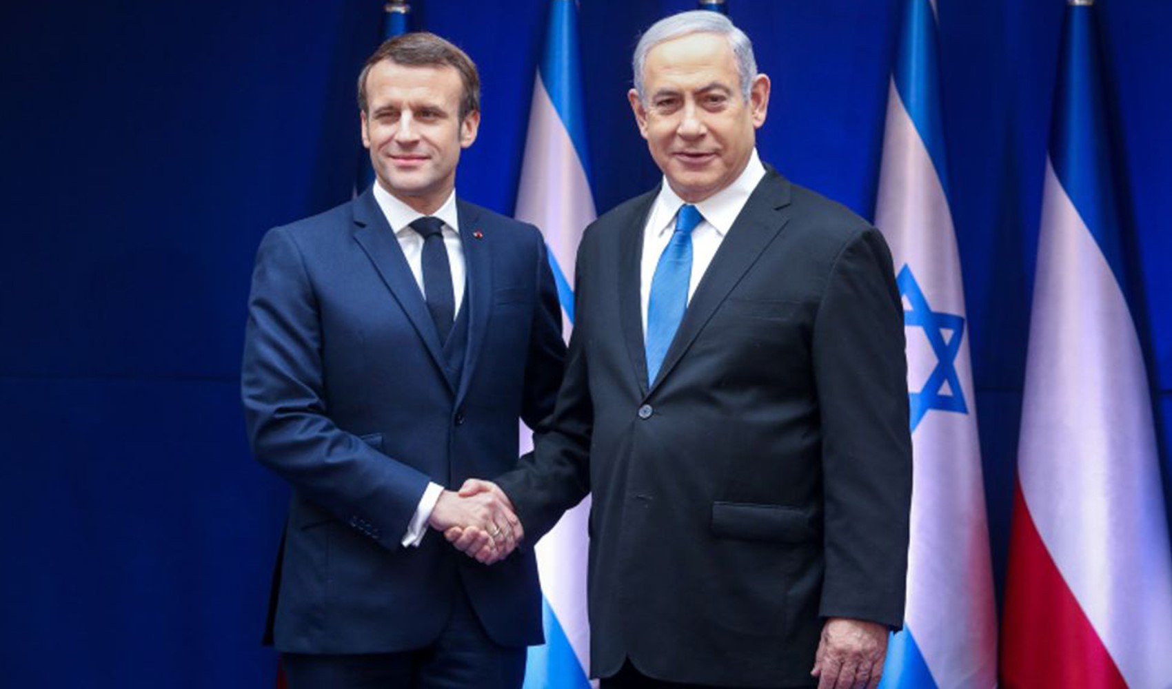 Netanyahu, Macron ile görüştü
