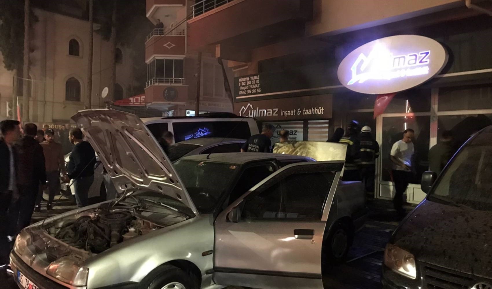 Samsun'da kundaklama: 10 kişi gözaltına alındı