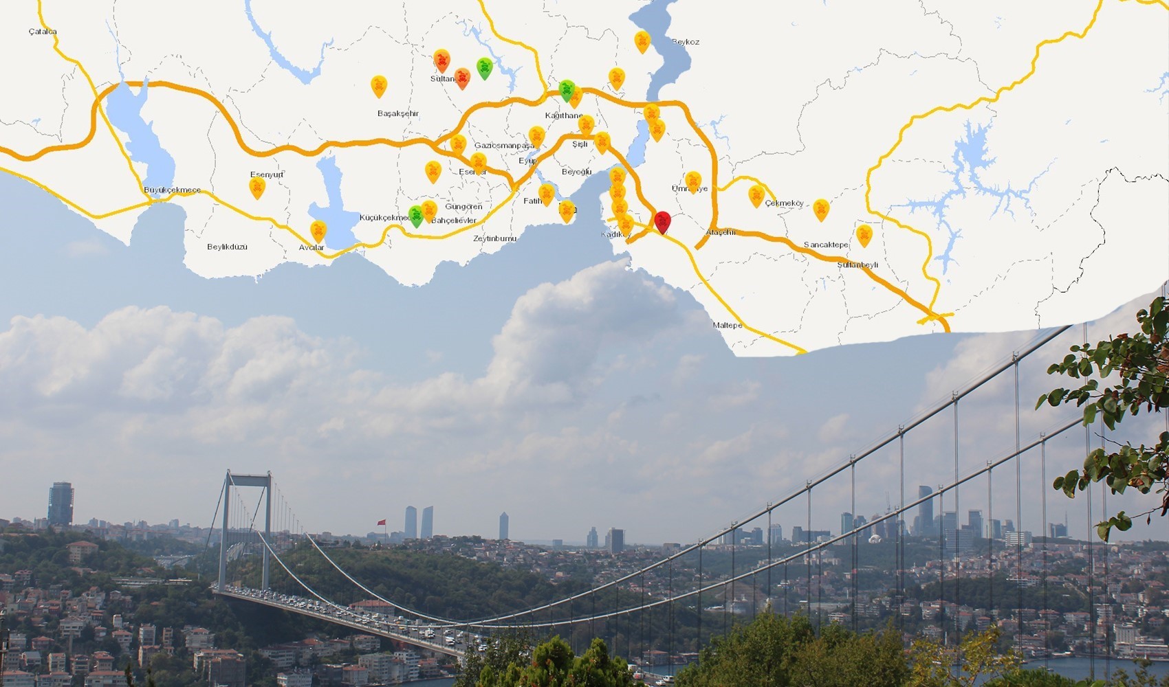 İstanbul’da en yoğun hava kirliliği nerede ölçüldü?