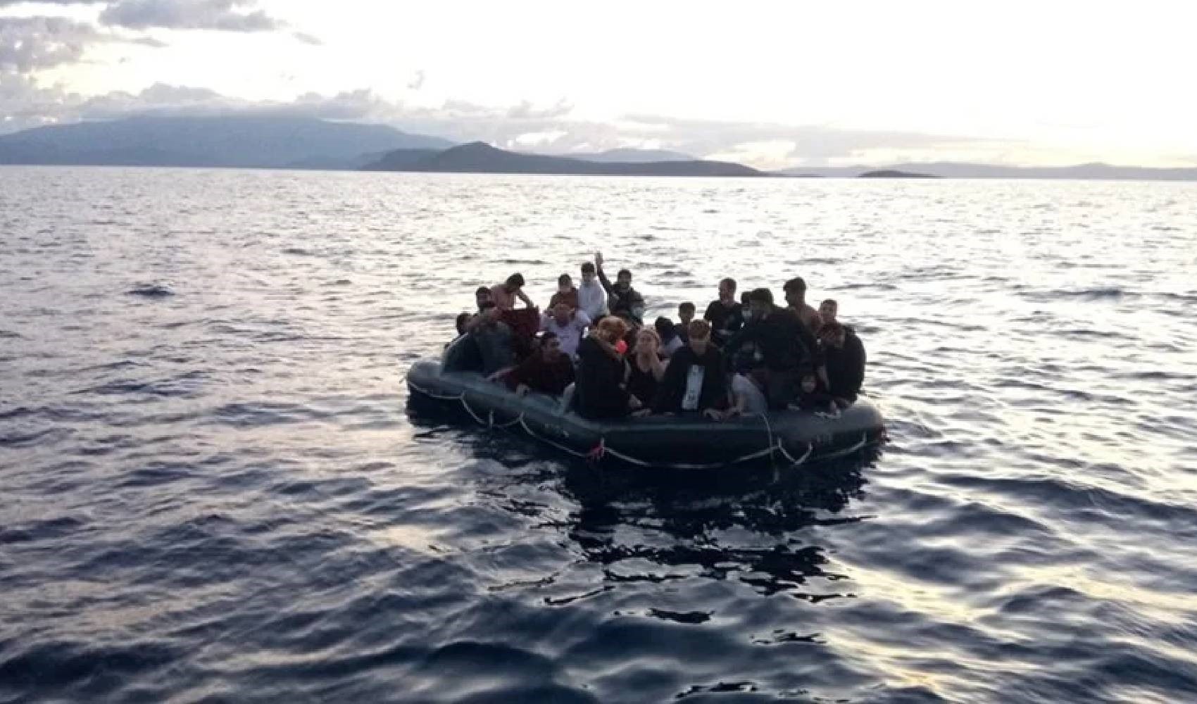 Çanakkale’de 20’si çocuk 42 kaçak göçmen yakalandı!