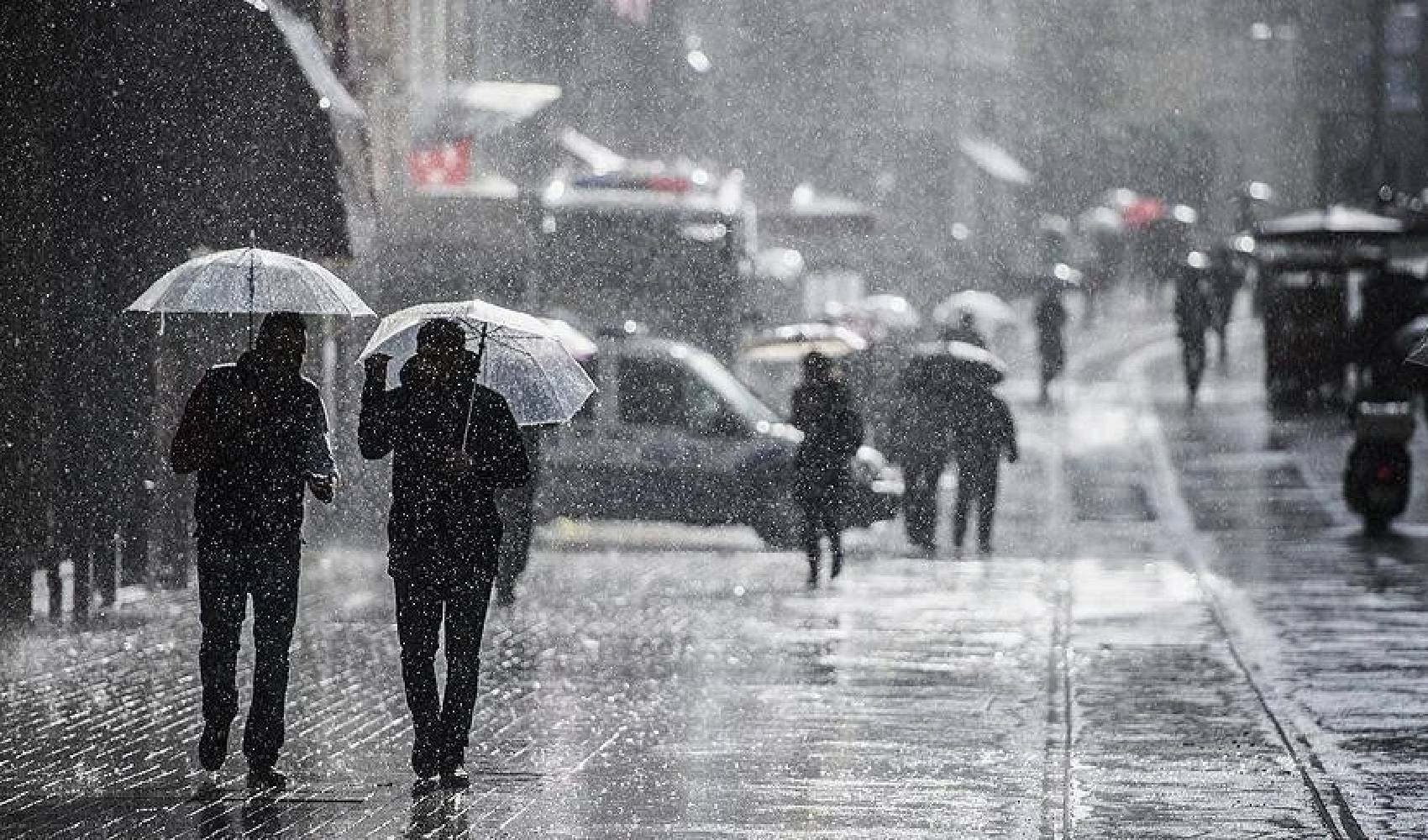 Meteorolojiden bazı bölgeler için sağanak uyarısı