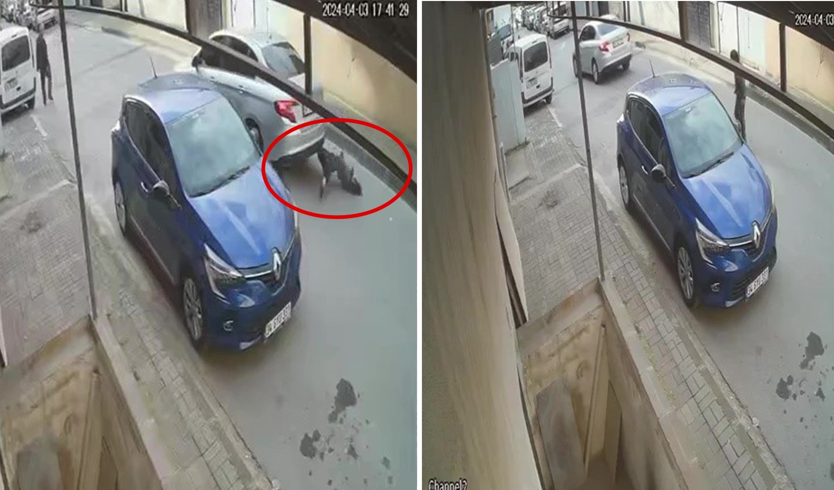 Ümraniye'de otomobilin altında kalan çocuk kazanın şokuyla kalkıp yürüdü! Sürücü olay yerinden uzaklaştı