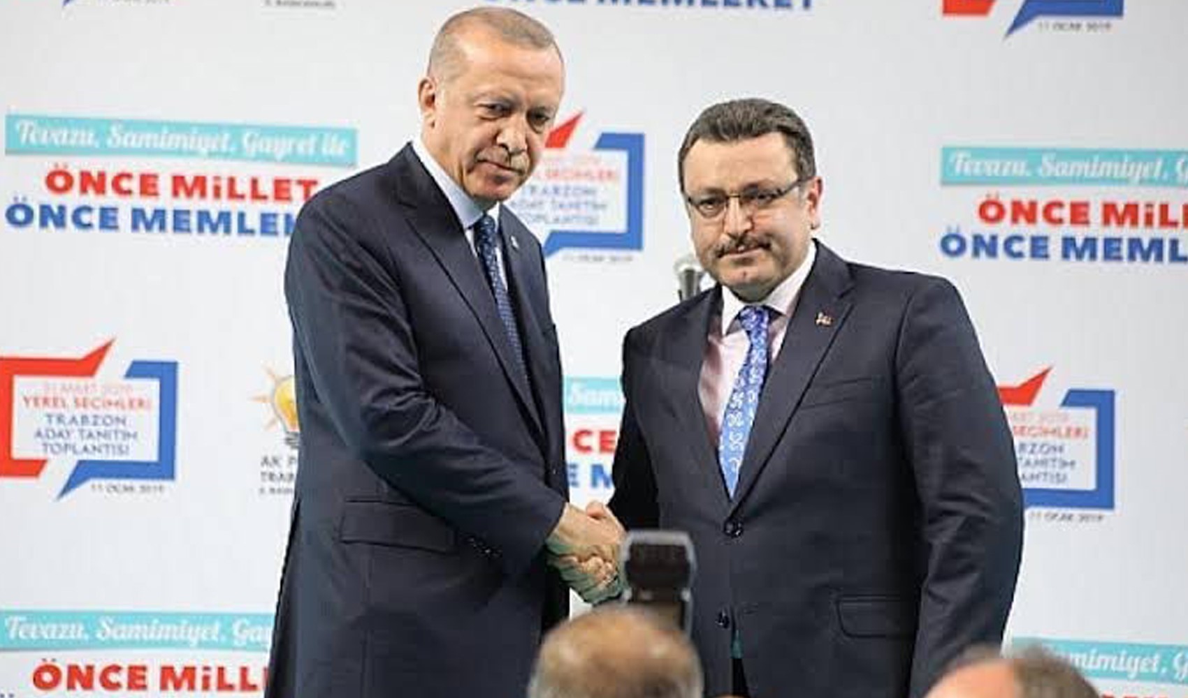 Cumhurbaşkanı ve AKP Genel Başkanı Recep Tayyip Erdoğan’dan Başkan Genç’e tebrik