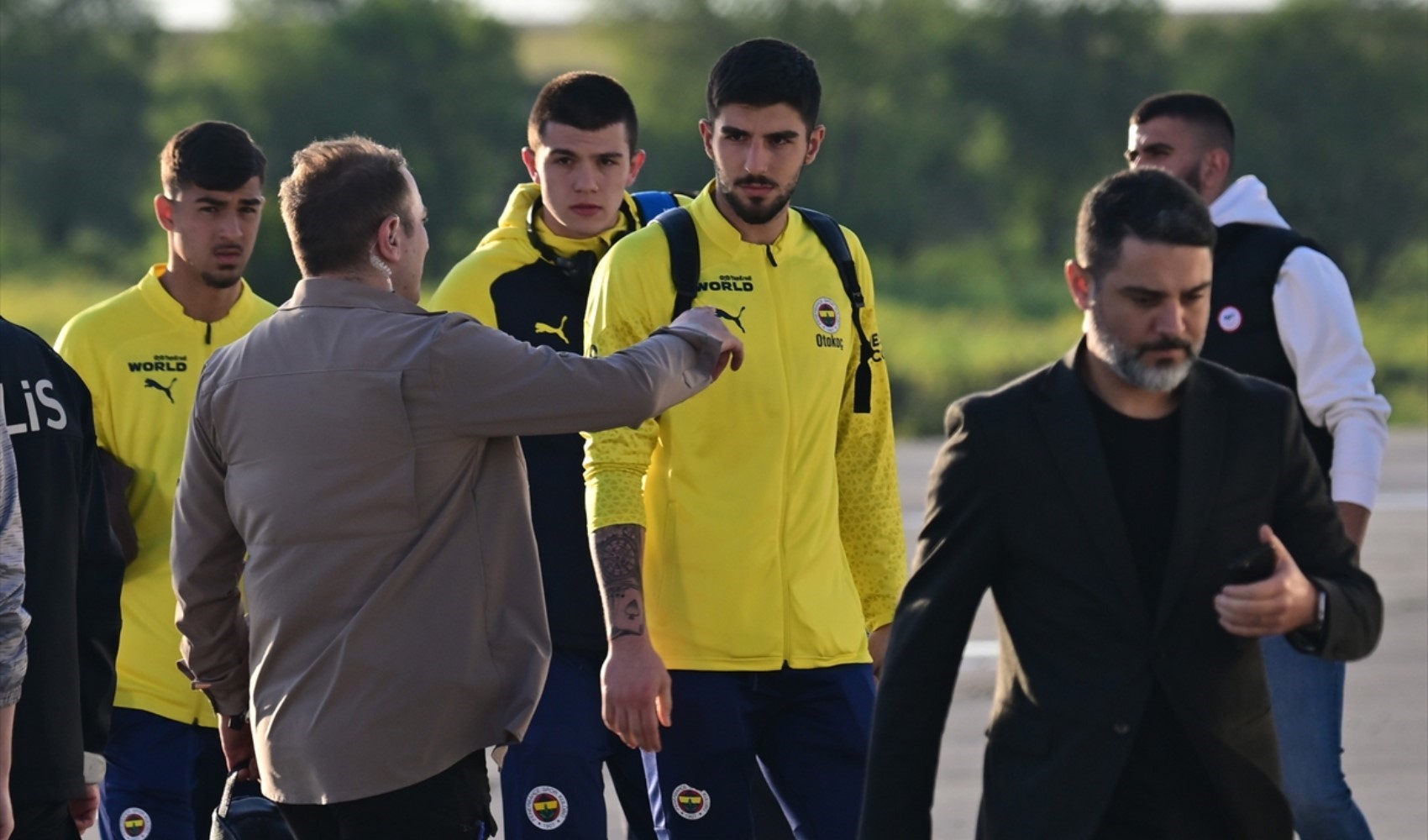 Fenerbahçe kafilesi Şanlıurfa'ya geldi
