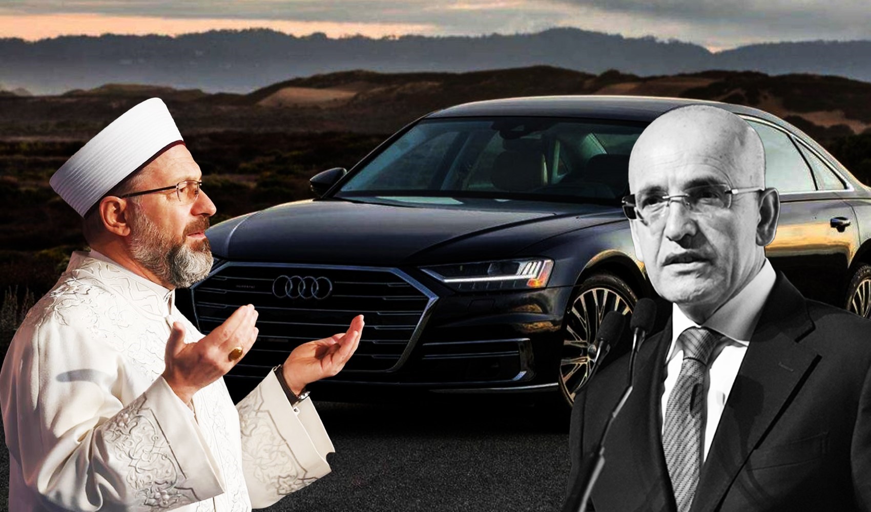 Kamuda Tasarruf Paketi’ni açıklayan Şimşek’e Audi A8 sorusu: 'Ali Erbaş’a ‘Bırak onu’ diyebilecek mi?'