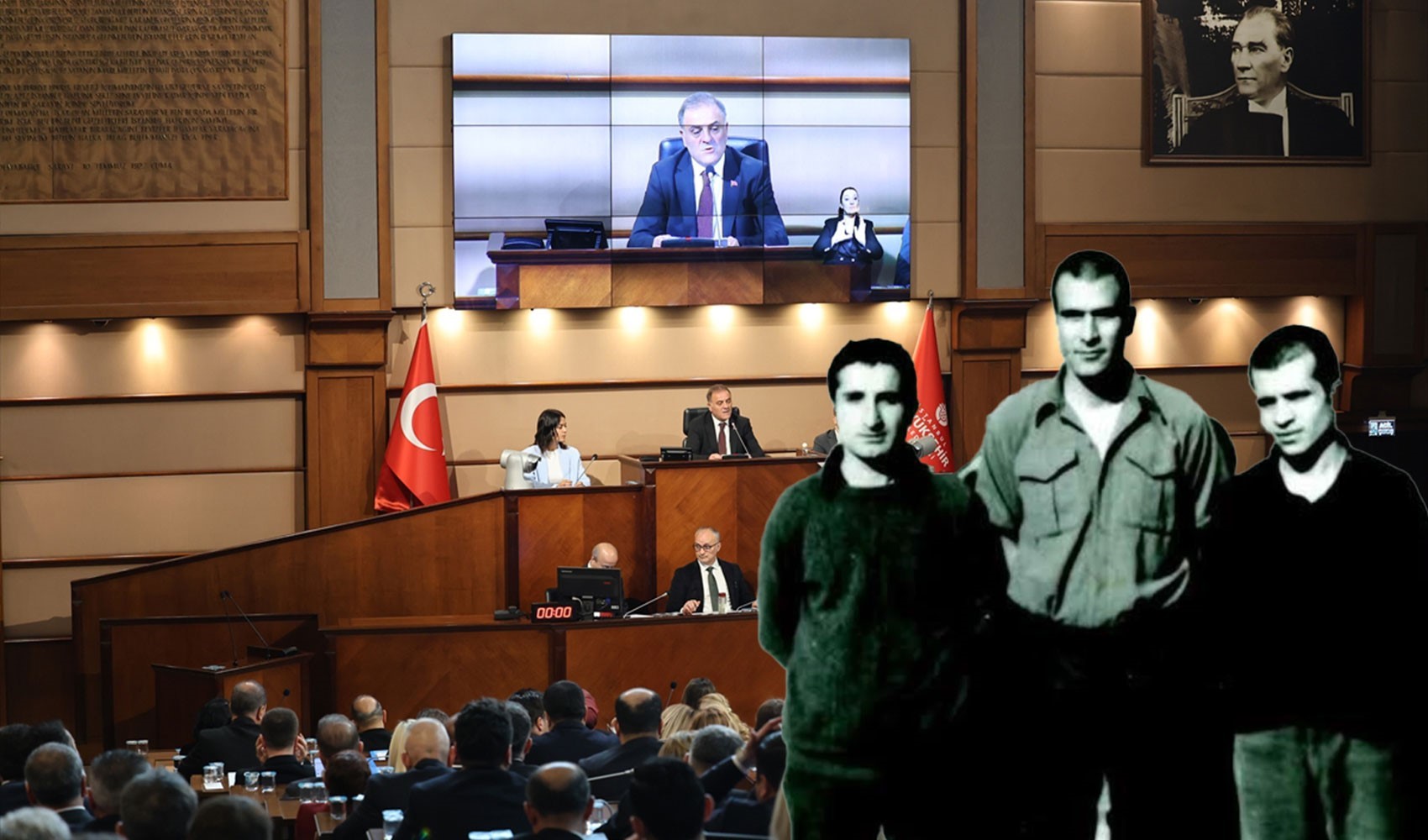 İBB Meclisi'nde Deniz Gezmiş tartışması: MHP ‘Anılamaz’ dedi, AKP, CHP’ye yüklendi