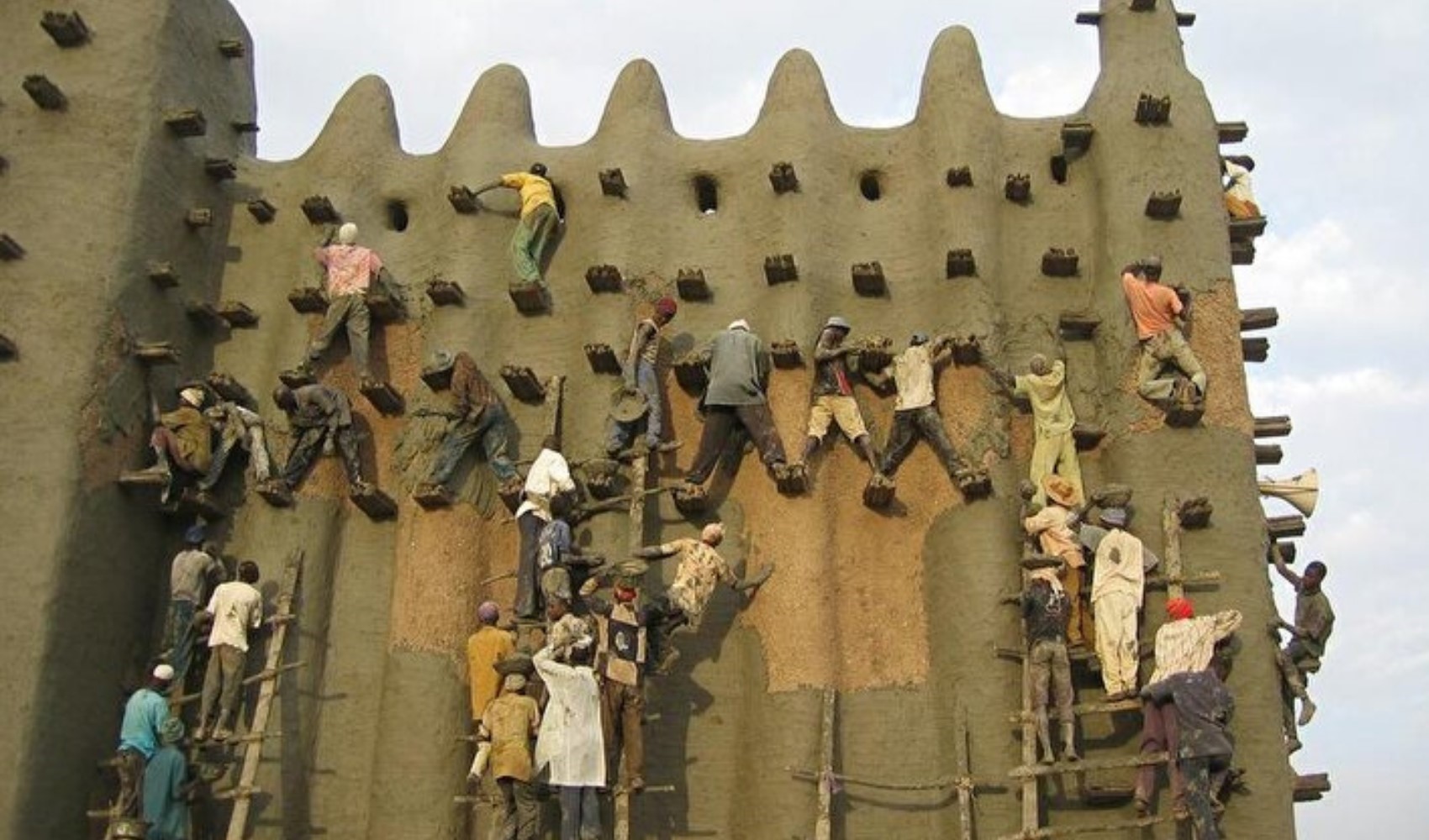 Afrika'nın Tac Mahal'i: Djenne Ulu Cami onarıldı