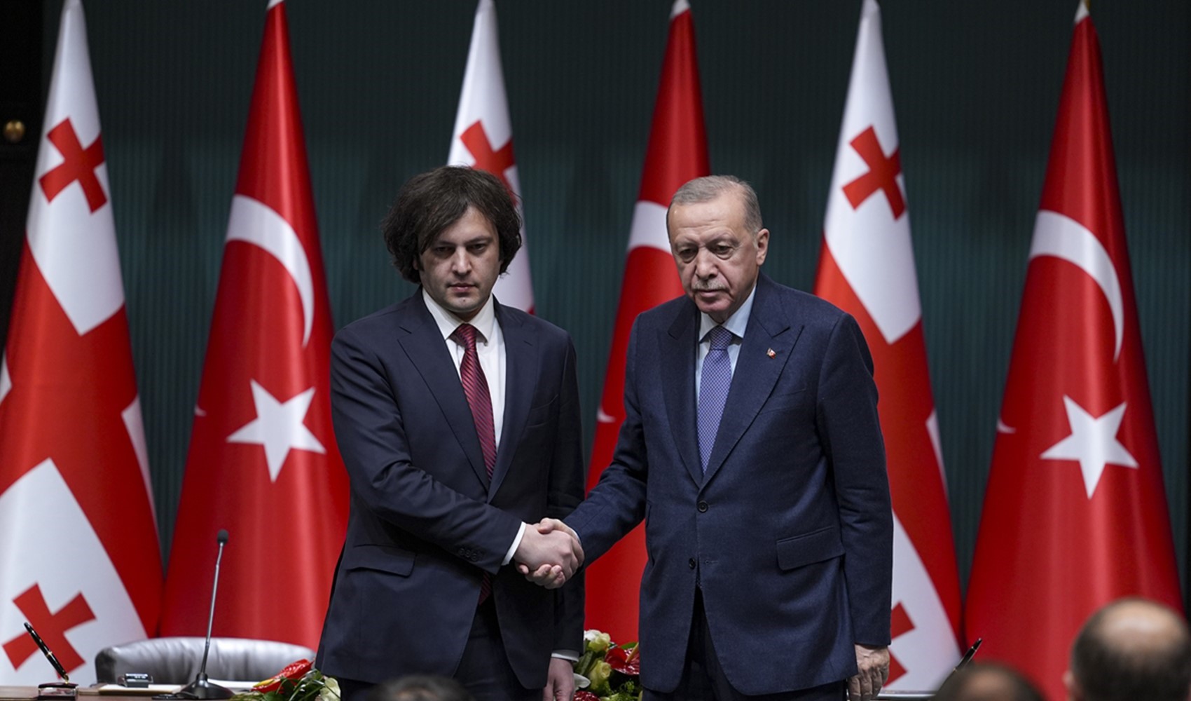Erdoğan, Gürcistan Başbakanı ile görüştü