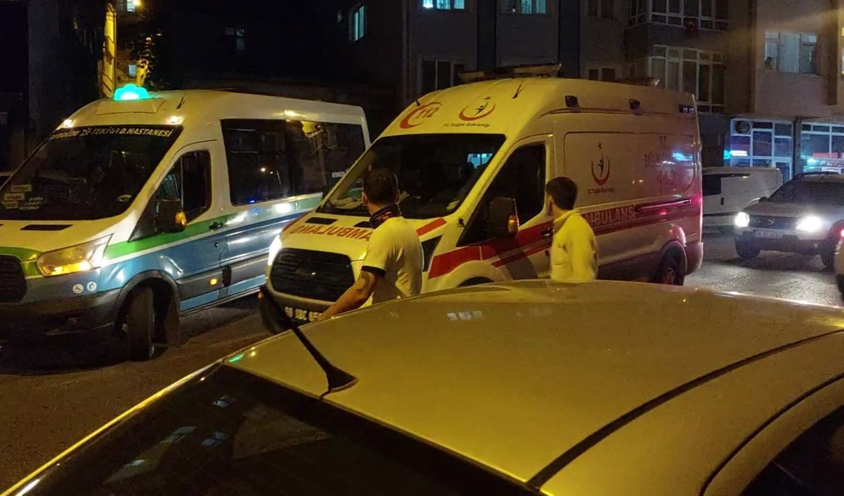 Tekirdağ'da ambulanslar konser nedeniyle mahsur kaldı