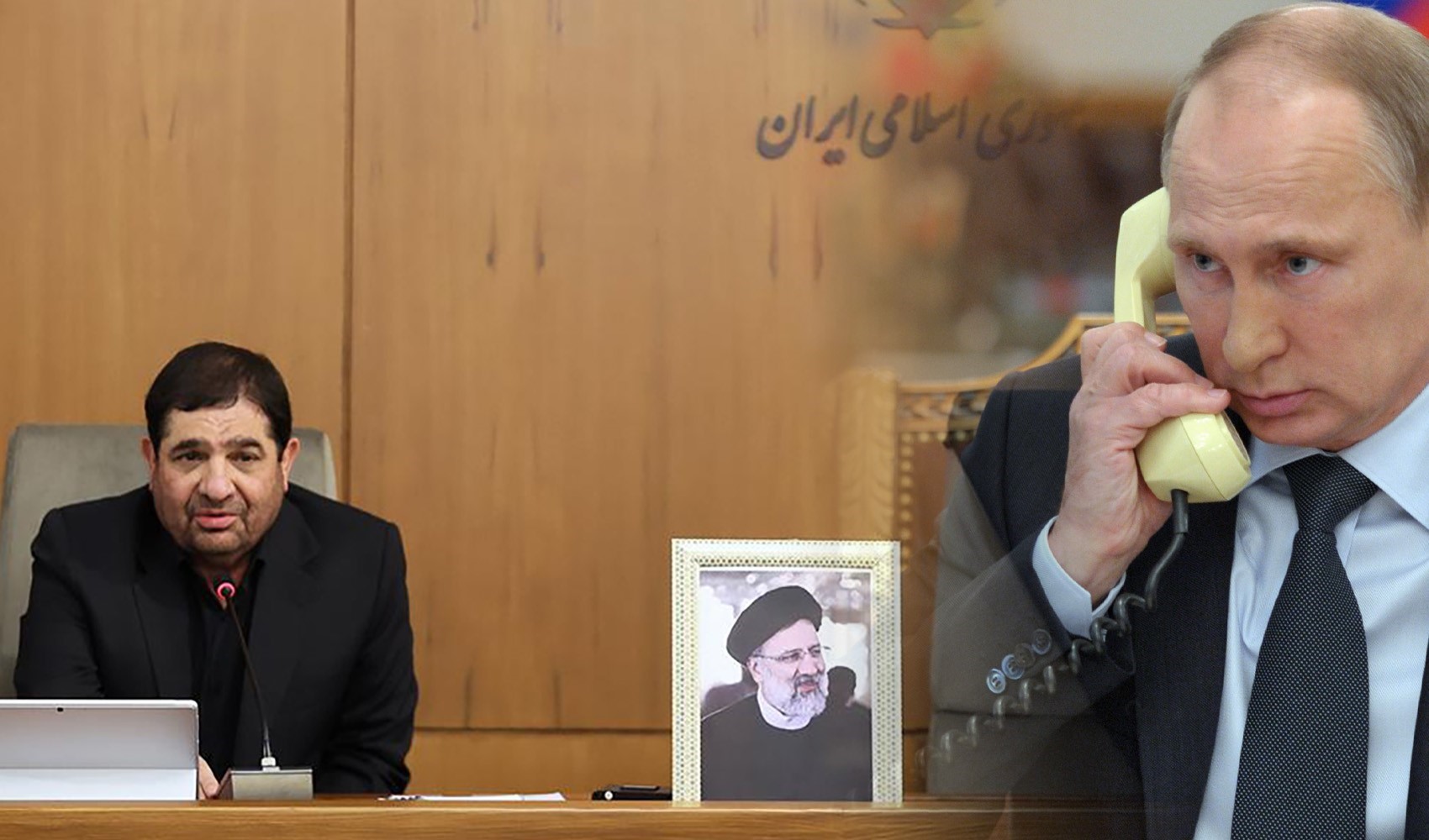 Putin, İran'ın geçici Cumhurbaşkanı Muhbir ile telefonda görüştü