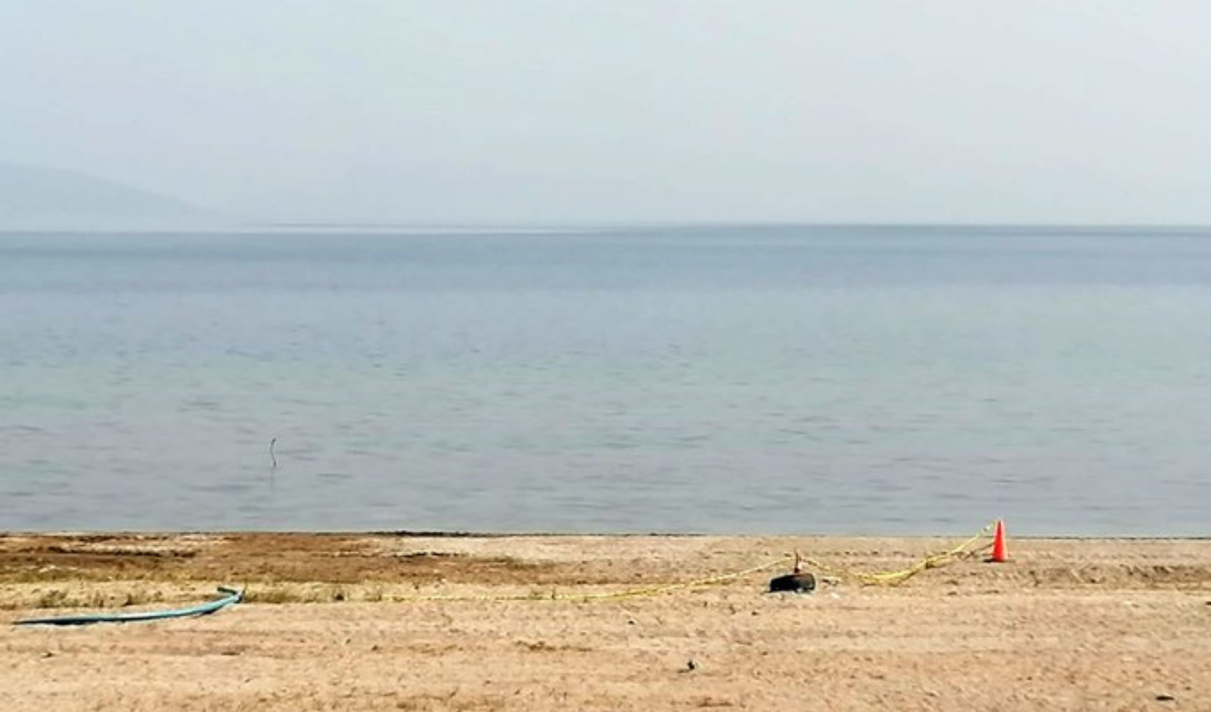Eğirdir Gölü'nde patlamamış el bombaları bulundu