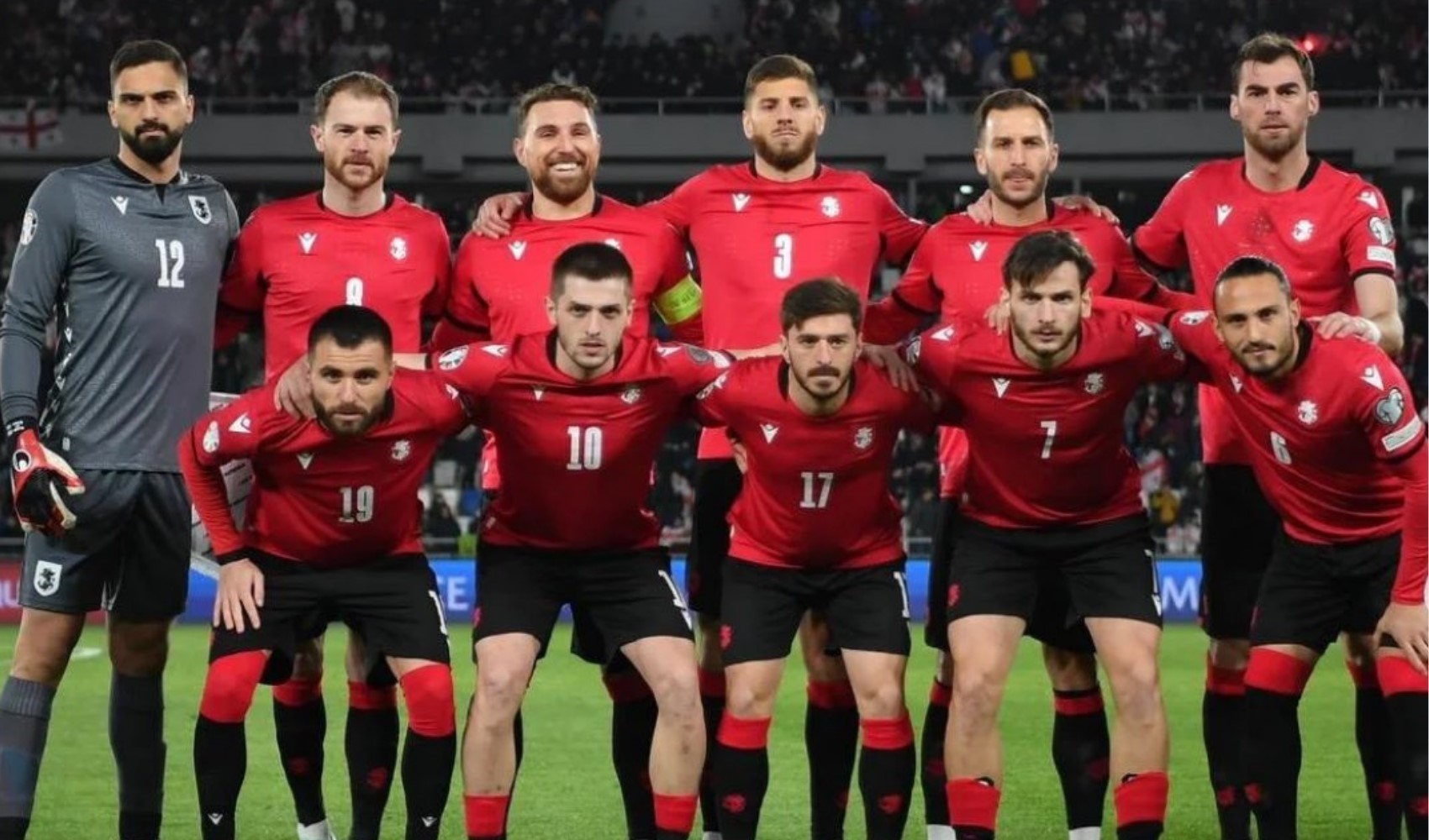 Türkiye'nin EURO 2024'teki rakiplerinden Gürcistan'ın aday kadrosu açıklandı
