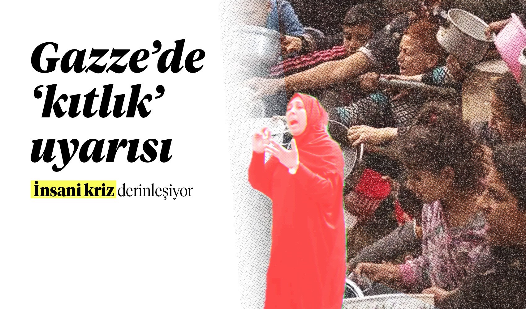 Gazze için 'kıtlık' uyarısı yapıldı