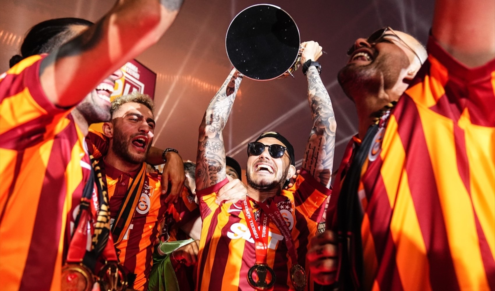 Galatasaray, 24. lig şampiyonluğuyla Avrupa'da ilk 10'da