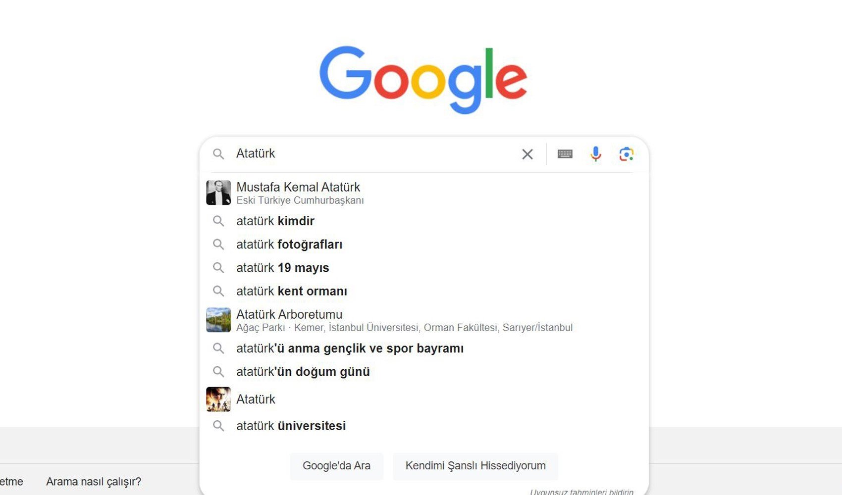 Google 'Atatürk' ayıbını düzeltti: 'Türkiye Cumhuriyeti'nin kurucusu...'