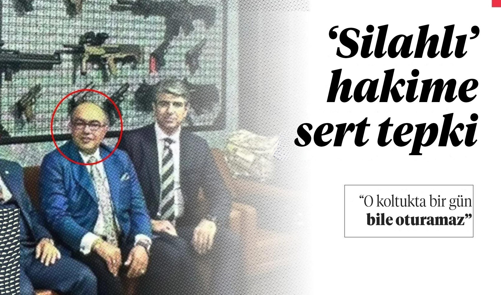 Özgür Özel'den 'silahlı' hakim Oktay Tabur'a tepki: Bir gün daha o koltukta oturmamalı