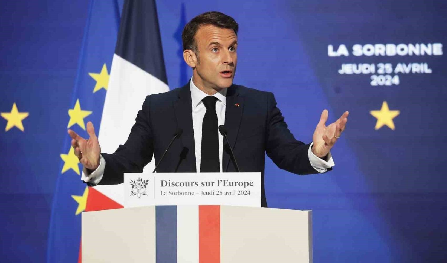 Macron açıkladı: İstifa mı edecek?