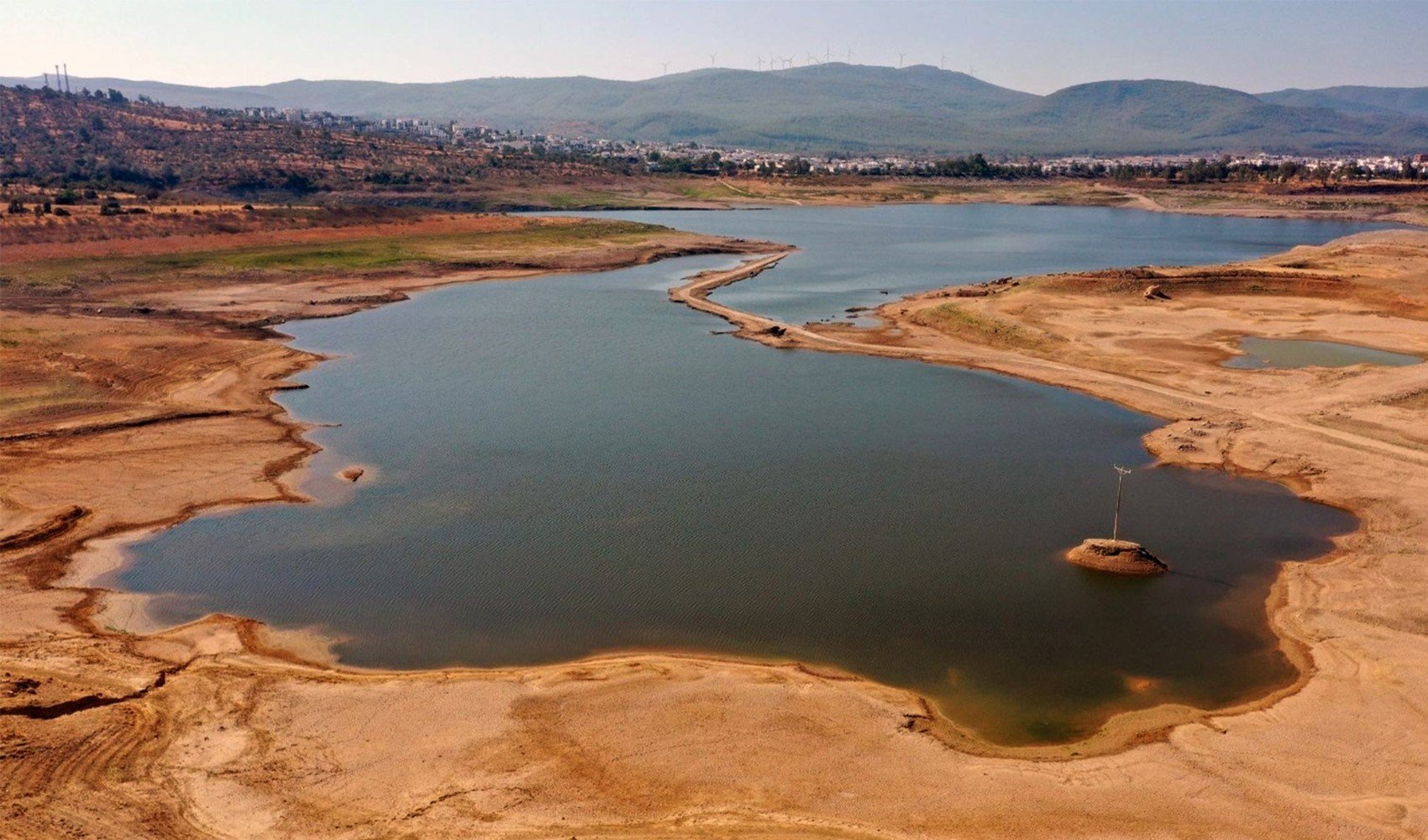 Mumcular Barajı'ndan Bodrum’a su yok