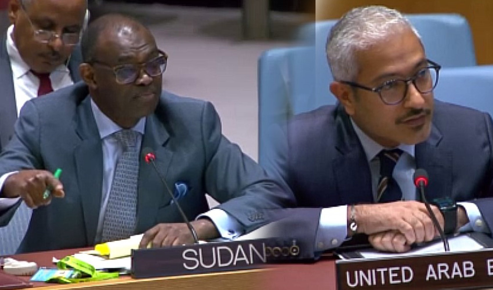BM Güvenlik Konseyi’nde Sudan ve BAE temsilcileri arasında tartışma