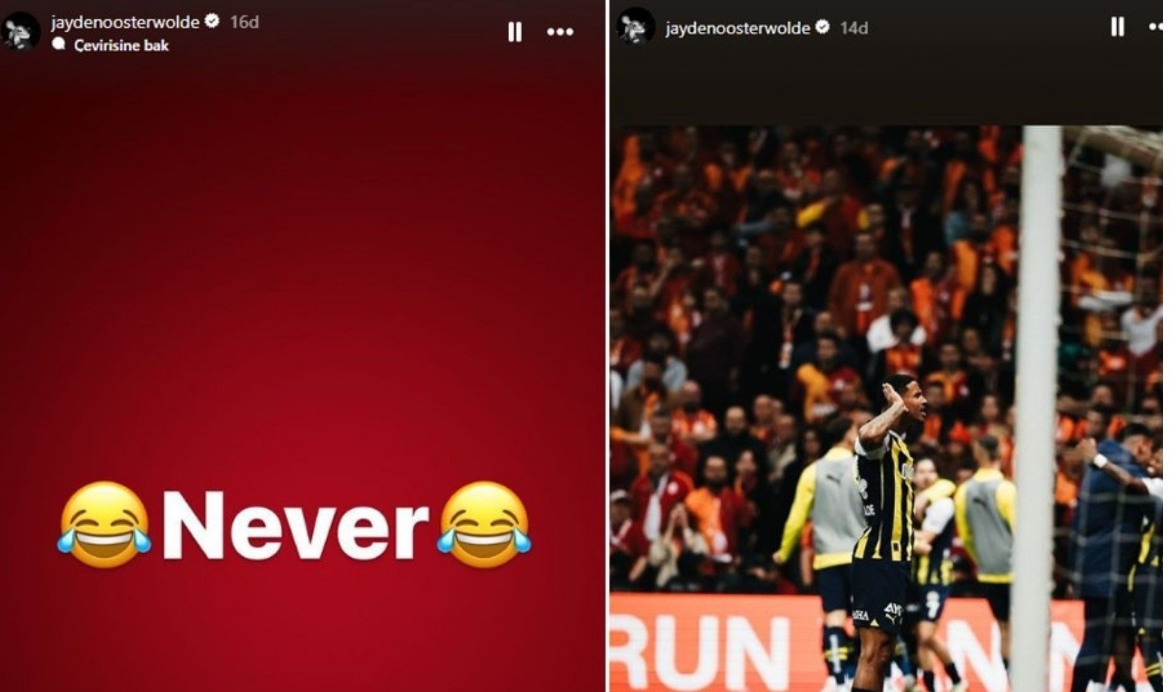 Jayden Oosterwolde’den Galatasaray’a tranfer yanıtı: ‘Asla’