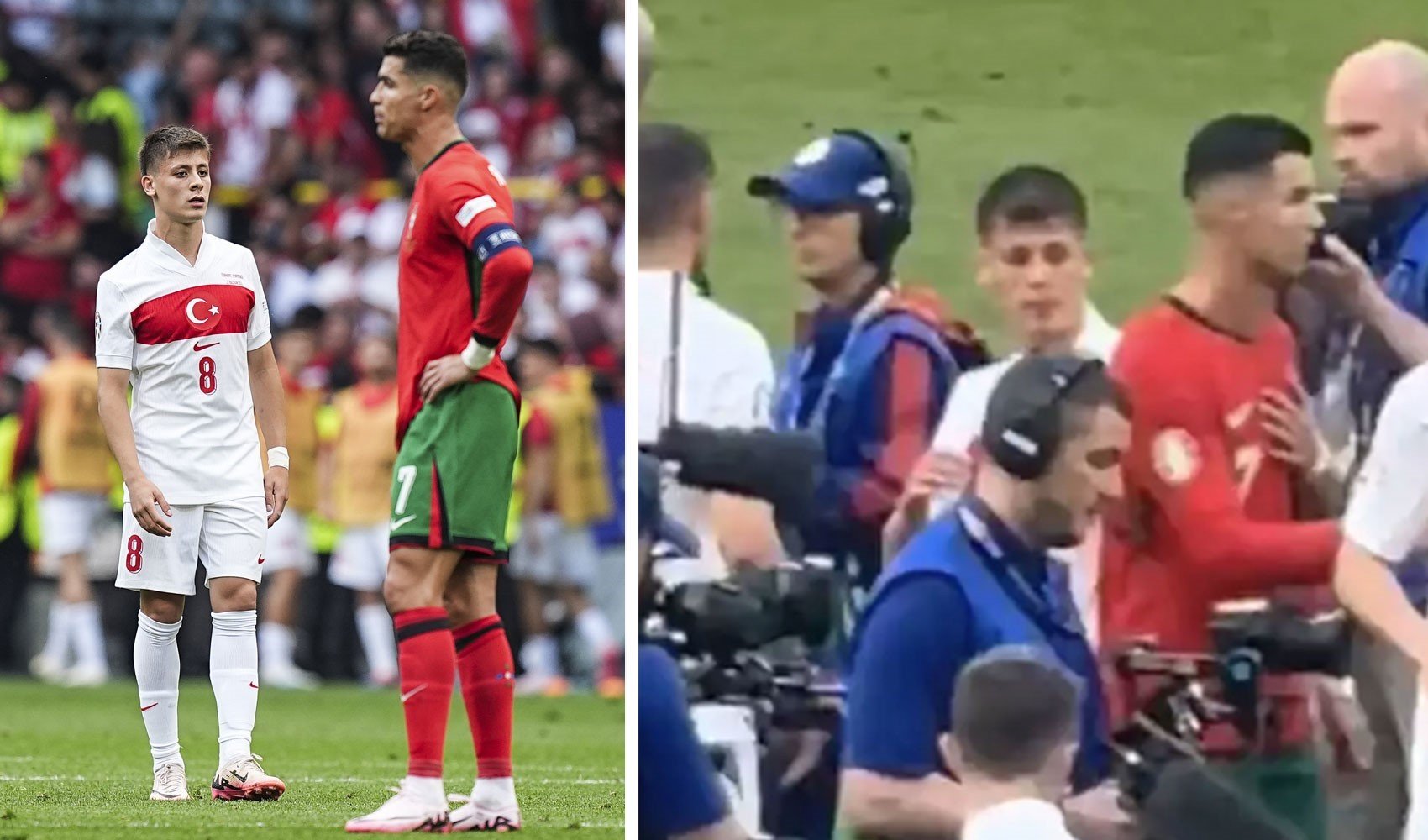 Arda Güler'i görmezden gelen Ronaldo'ya tepki yağıyor: 'Rekoru kaptırınca tribe girmiş'