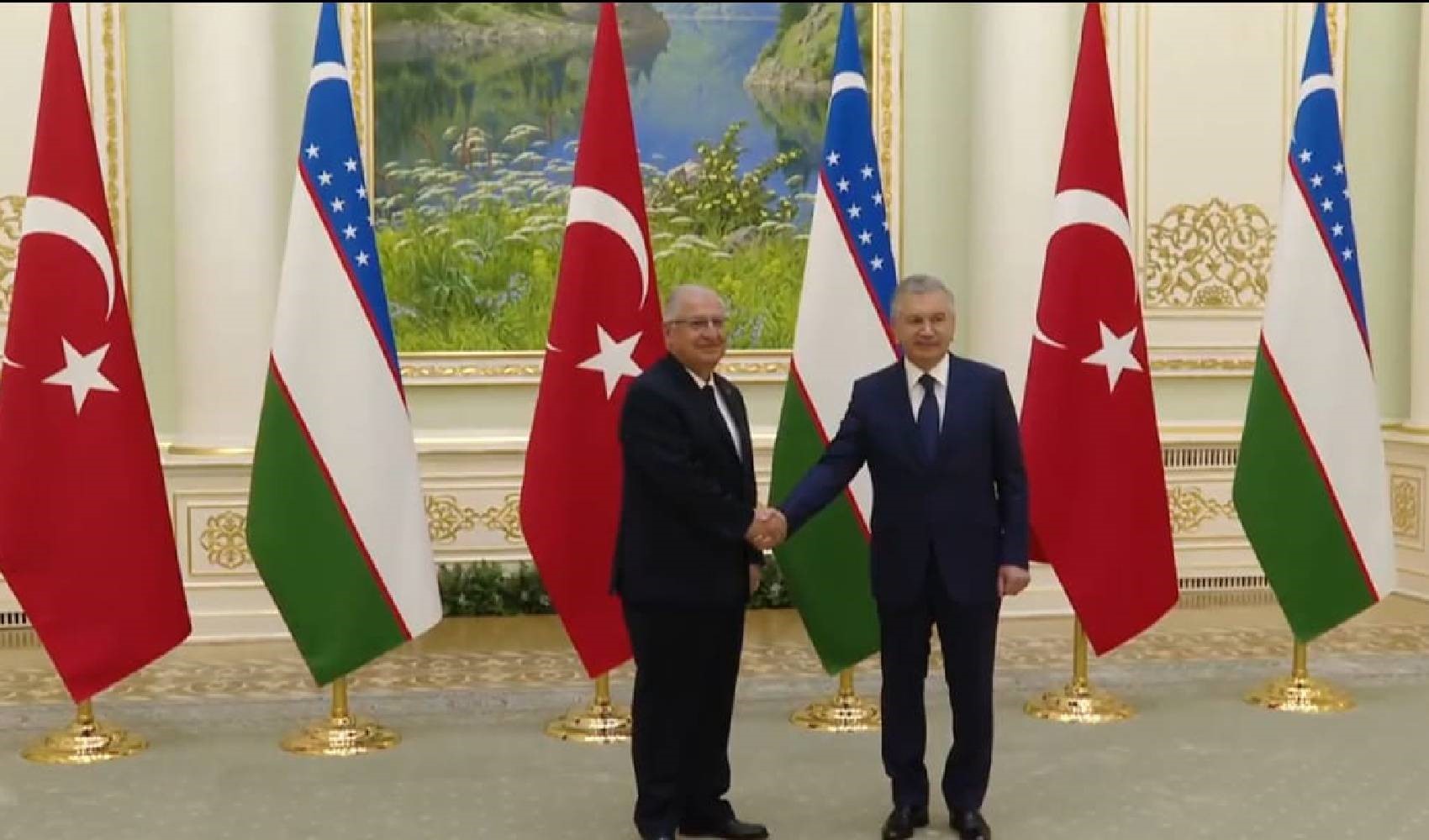 Milli Savunma Bakanı Yaşar Güler, Özbekistan ziyaretinde konuştu