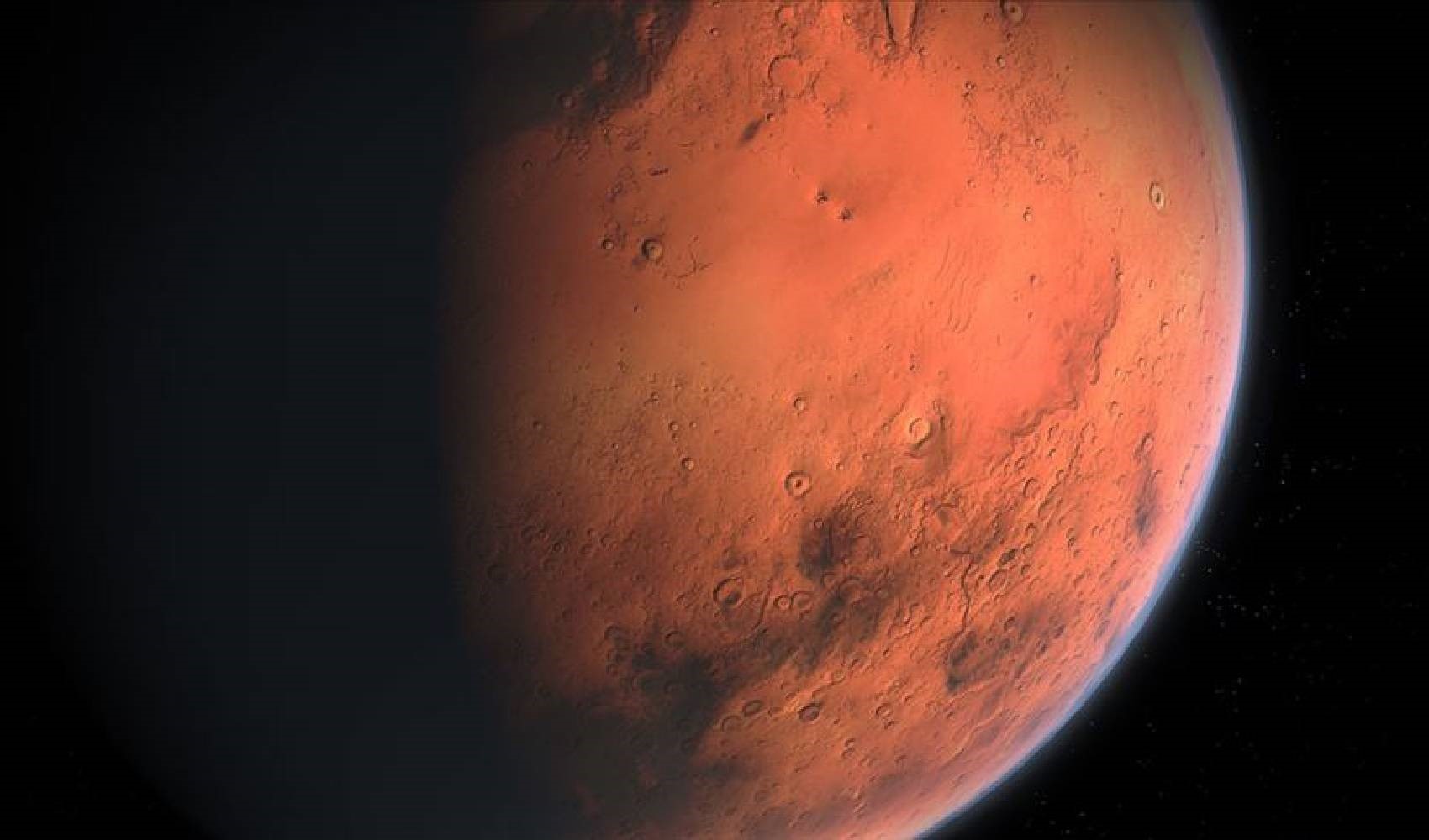 Mars'a öncekilerden yaklaşık 5 kat fazla göktaşı düştü