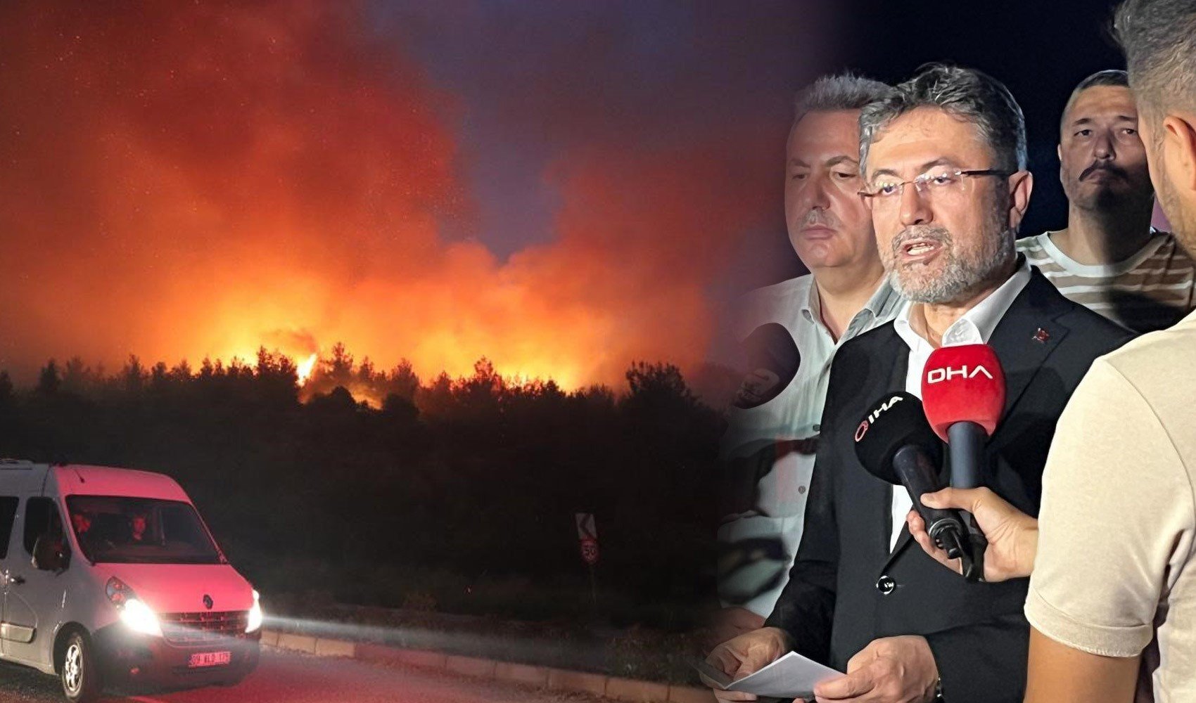 Bakan Yumaklı'dan, Türkiye genelinde 44 yangının çıktığı güne dair açıklama