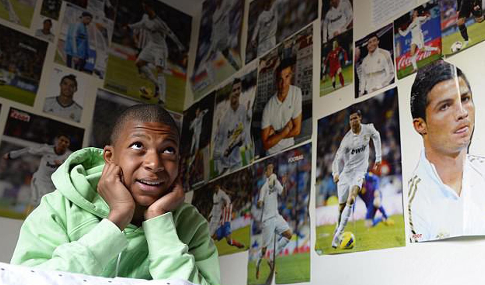 O bir Madridistas ve Cristiano Ronaldo aşığıydı! Çocukluk fotoğrafları ortaya çıktı