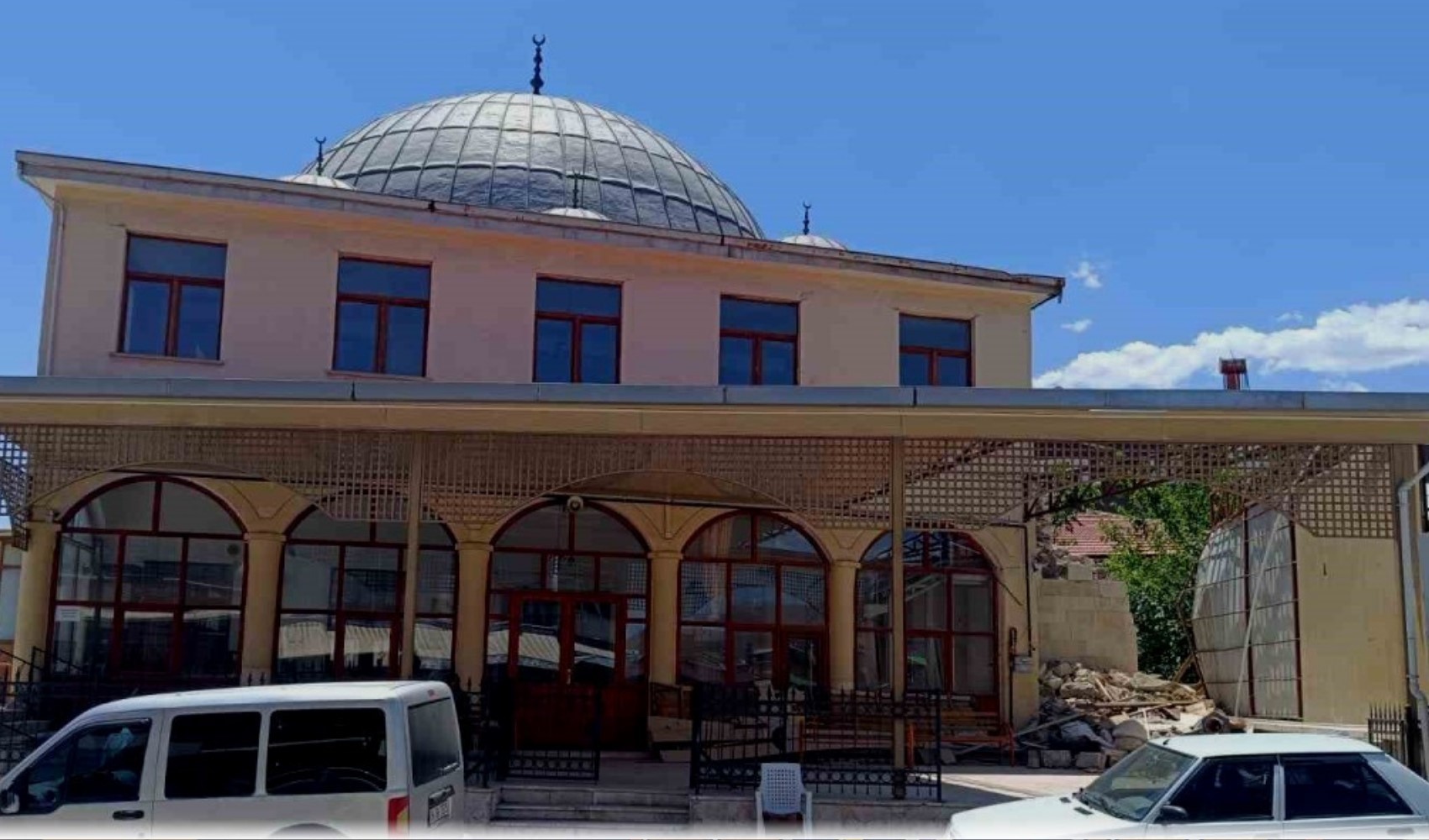 6 Şubat depreminde hasar görmüştü: Malatya'daki o camide restore çalışmaları başladı