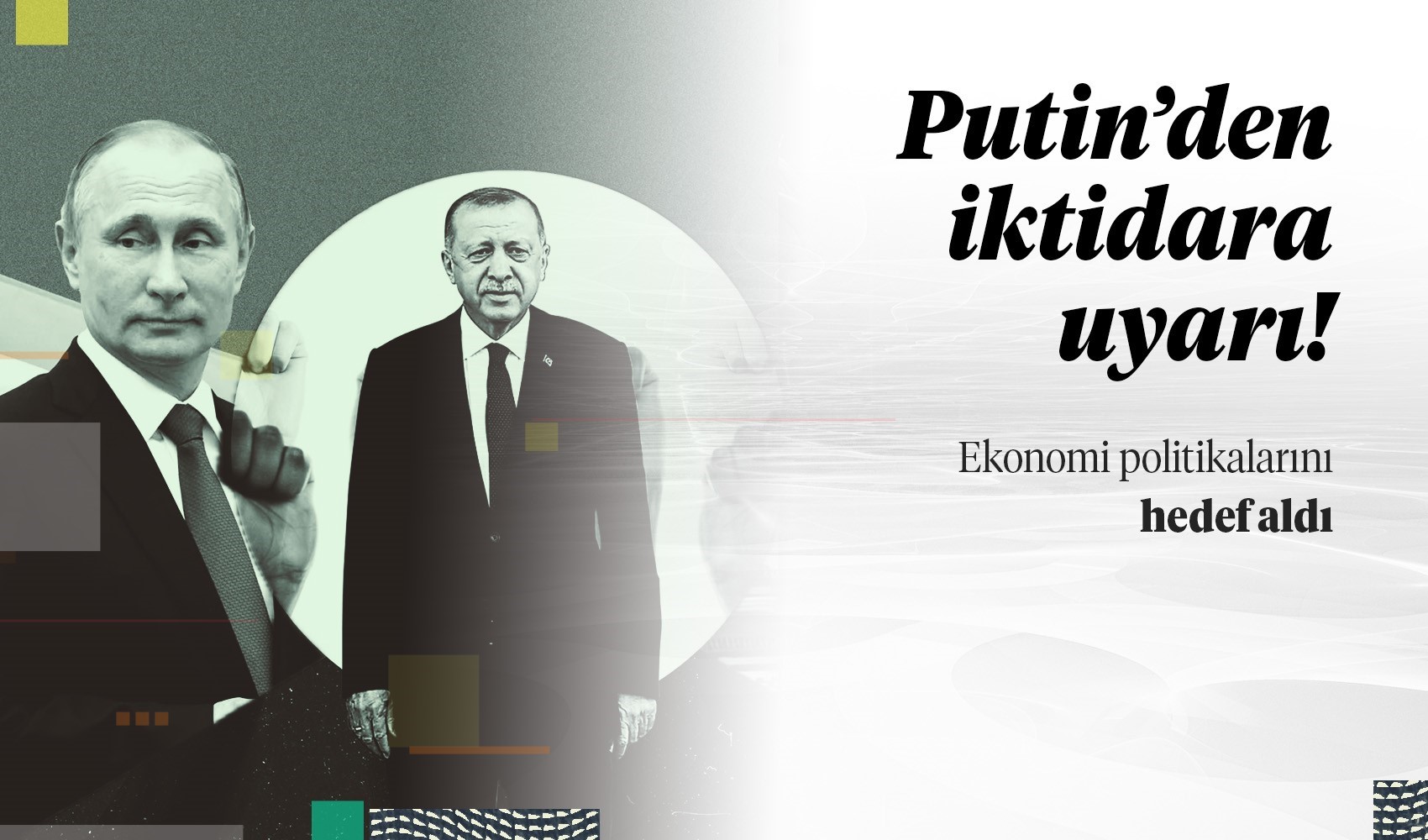 Putin'den iktidara uyarı: Ekonomi politikalarını hedef aldı