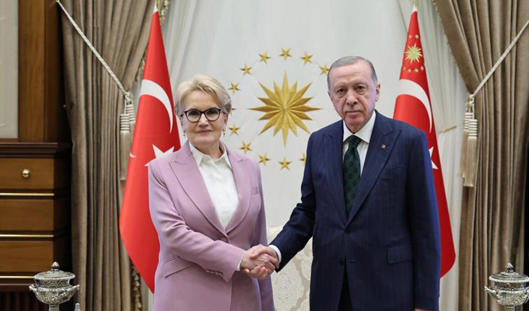 Cumhurbaşkanı Erdoğan ve Meral Akşener görüşmesine dair ilk açıklama