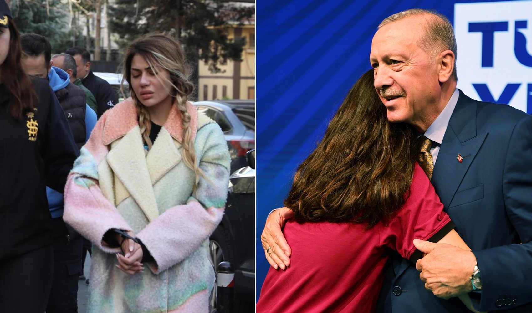 Koşarak Erdoğan'a sarılan kız bakın kimin kardeşi çıktı! 'Çok mutluyum...'