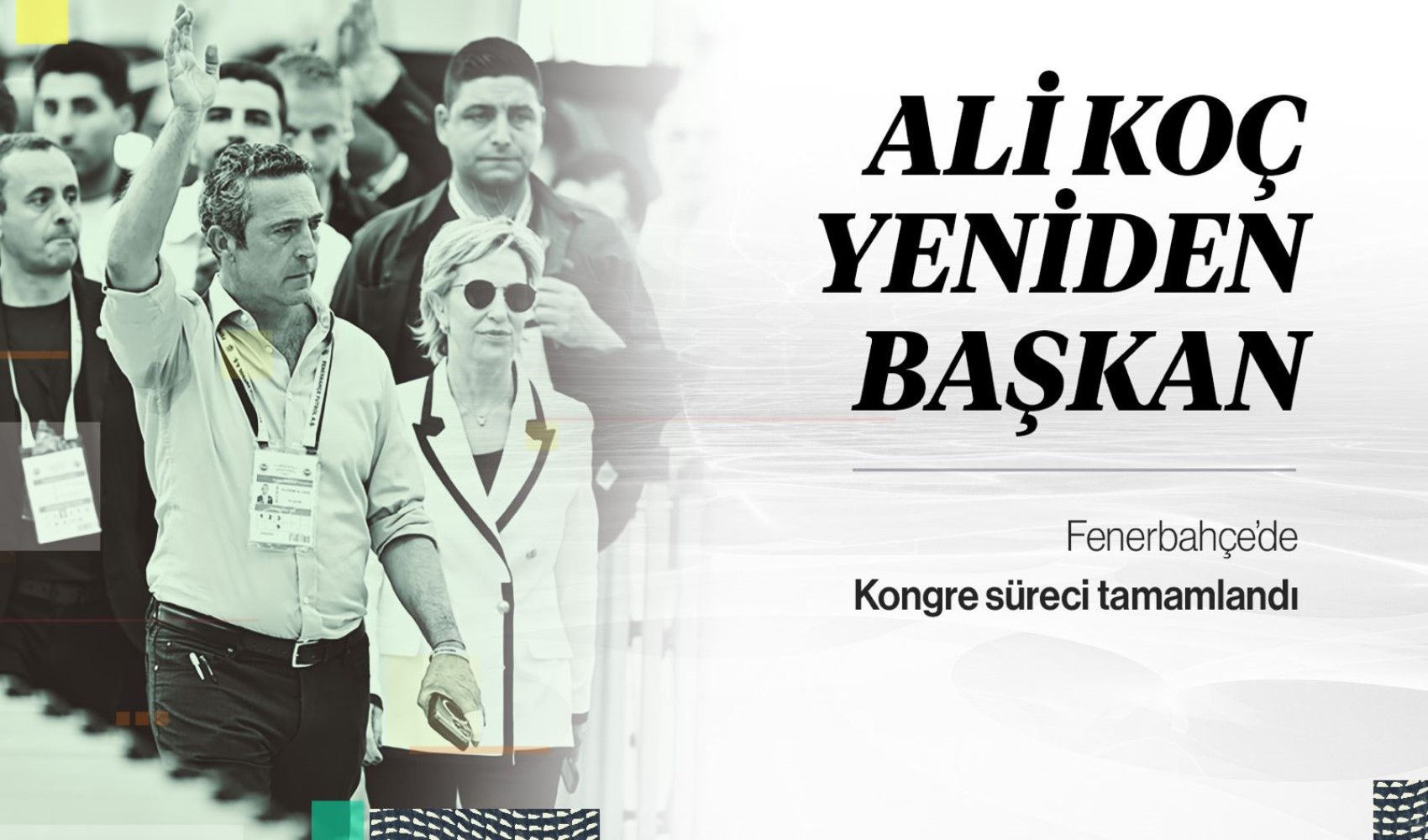 Fenerbahçe'nin Başkanı yeniden Ali Koç seçildi