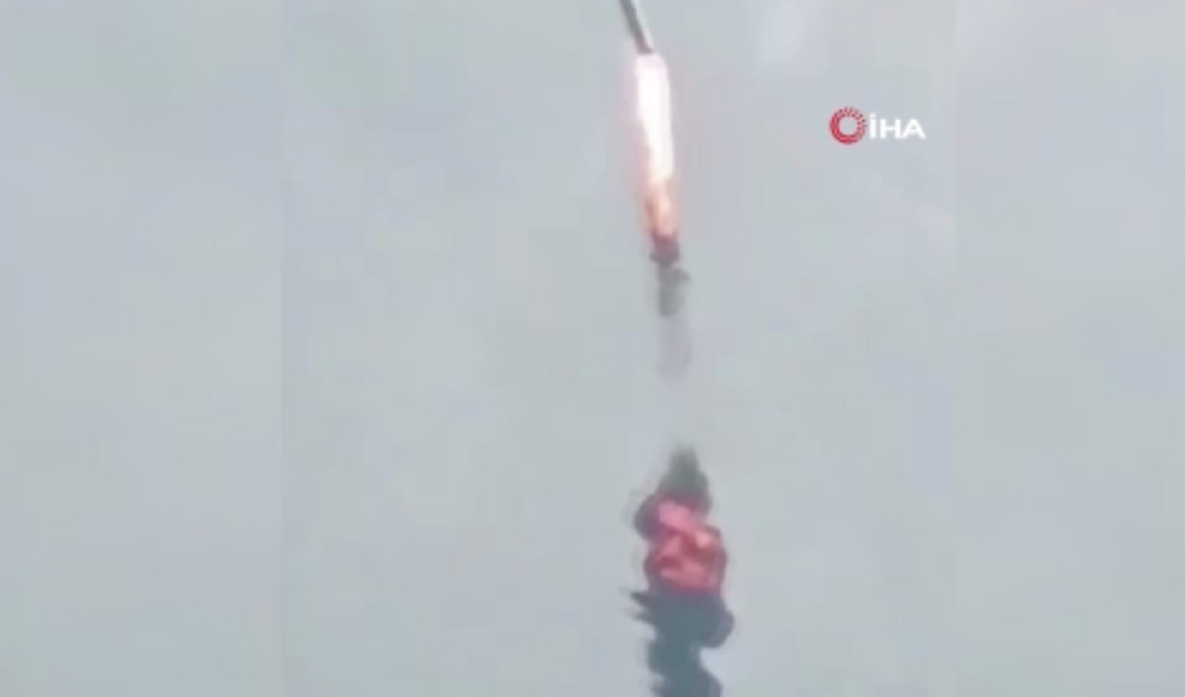 Çin’de roket denemesi patlamayla son buldu