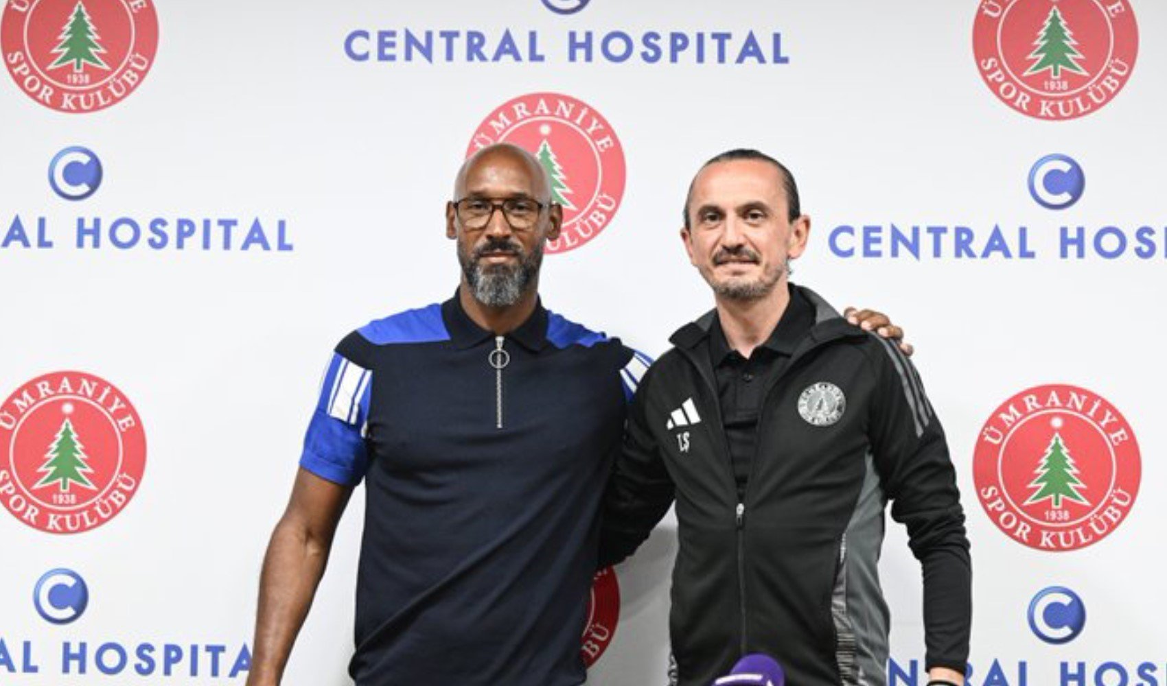 Nicolas Anelka ve Tuncay Şanlı yıllar sonra Ümraniye'de buluştu