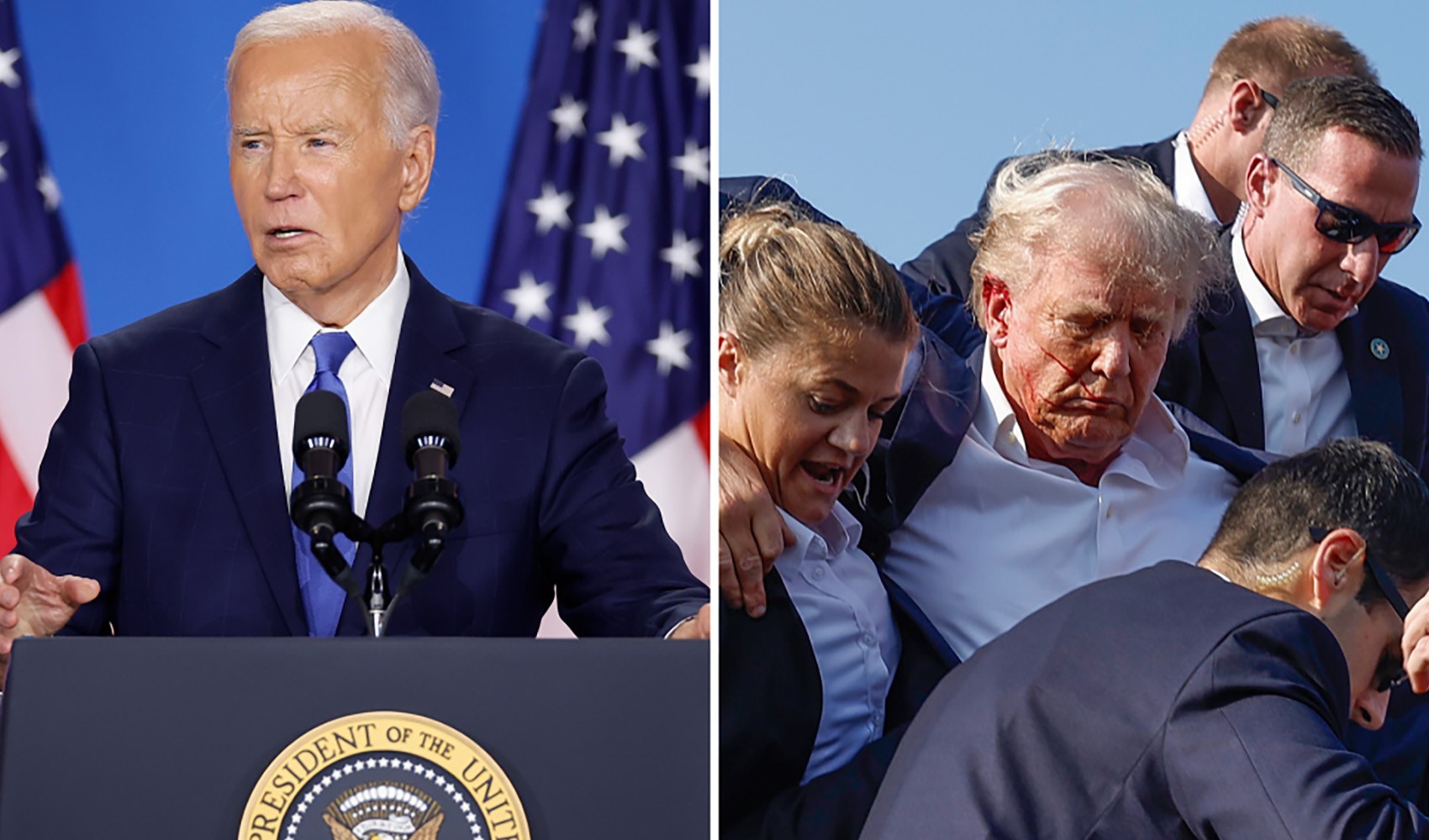 Telefonata di Joe Biden a Trump: 'Sono grato che tu stia bene'