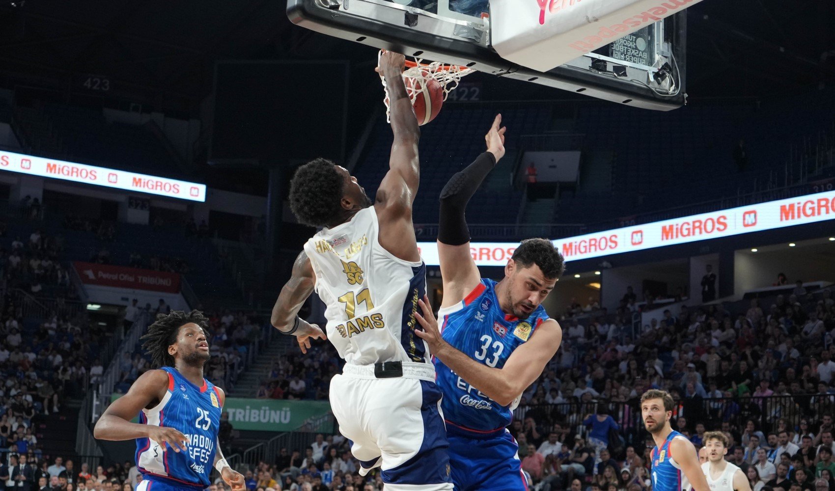 THY Avrupa Ligi'nde fikstür belli oldu: Anadolu Efes-Fenerbahçe derbisi 2.haftada oynanacak