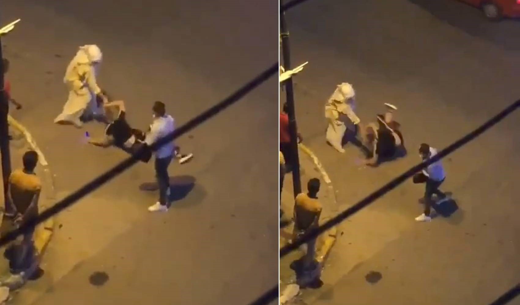 La rissa tra donne a Pendik ripresa in un video